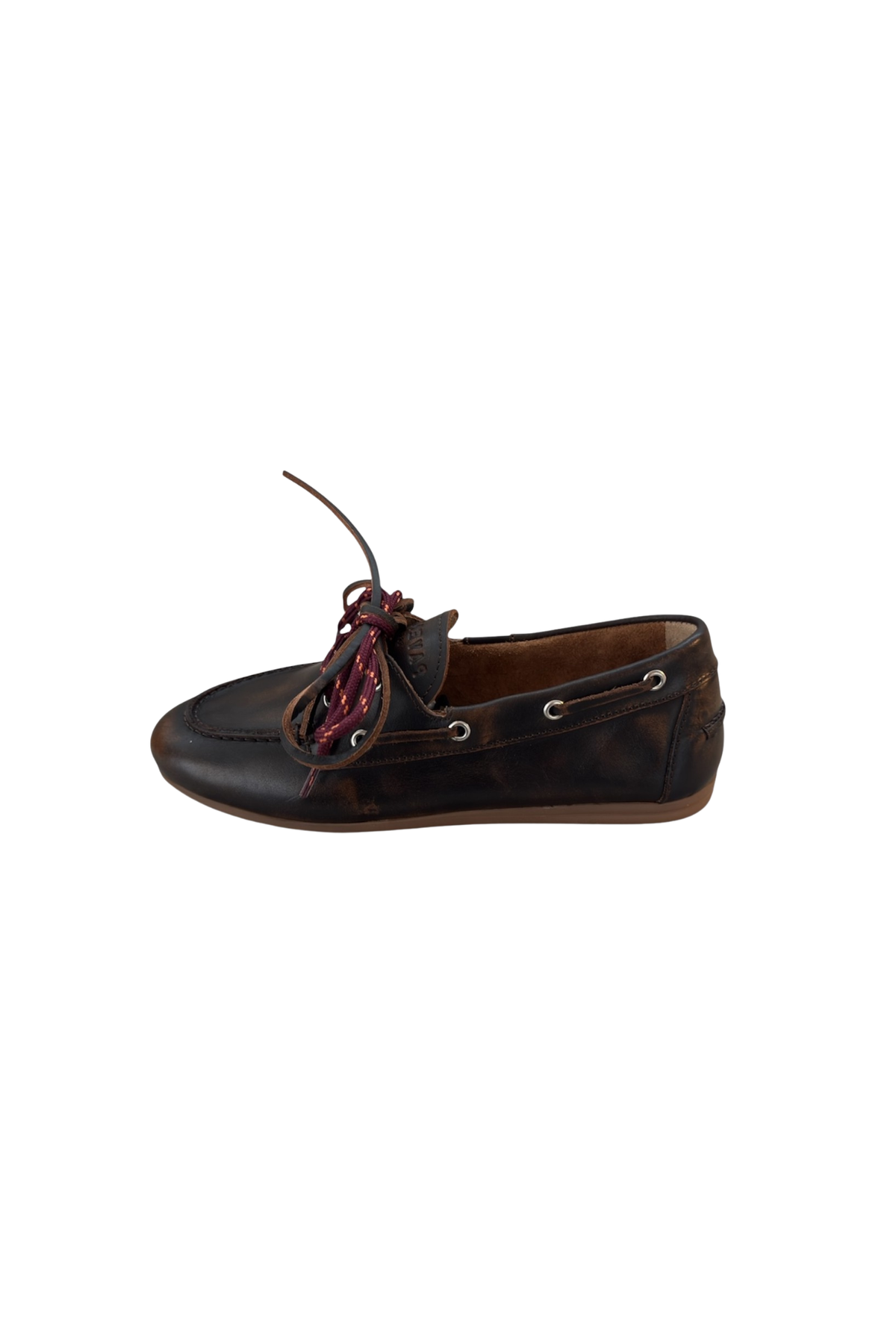 CHAUSSURES À LACETS MARIN - MARRON FONCÉ VINTAGE