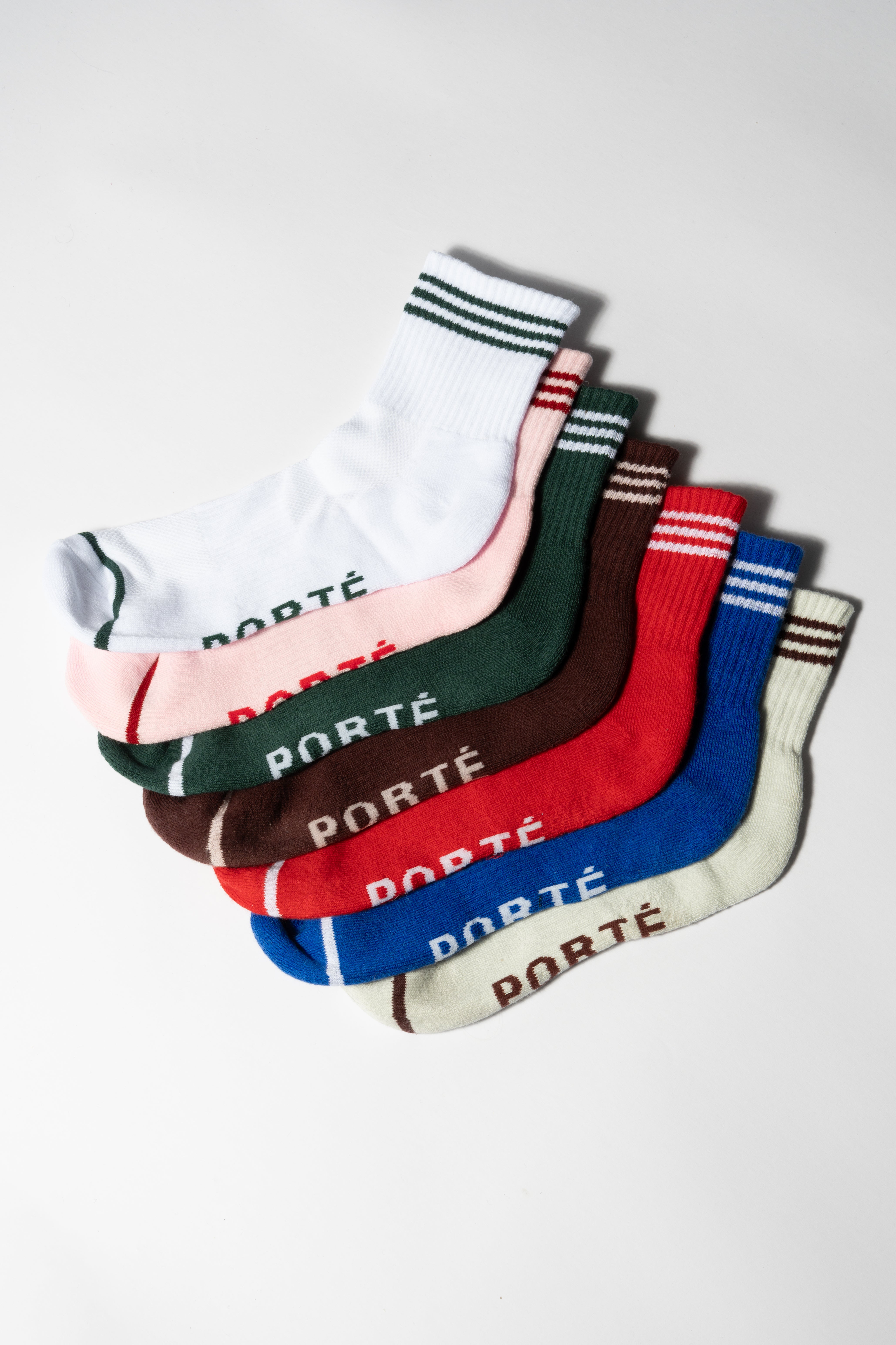 PORTÉ SOCKS - LIGHT GREY