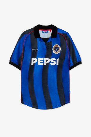 PRE-SEASON FOOTBALL KIT T-SHIRT - BLUE/BLACK