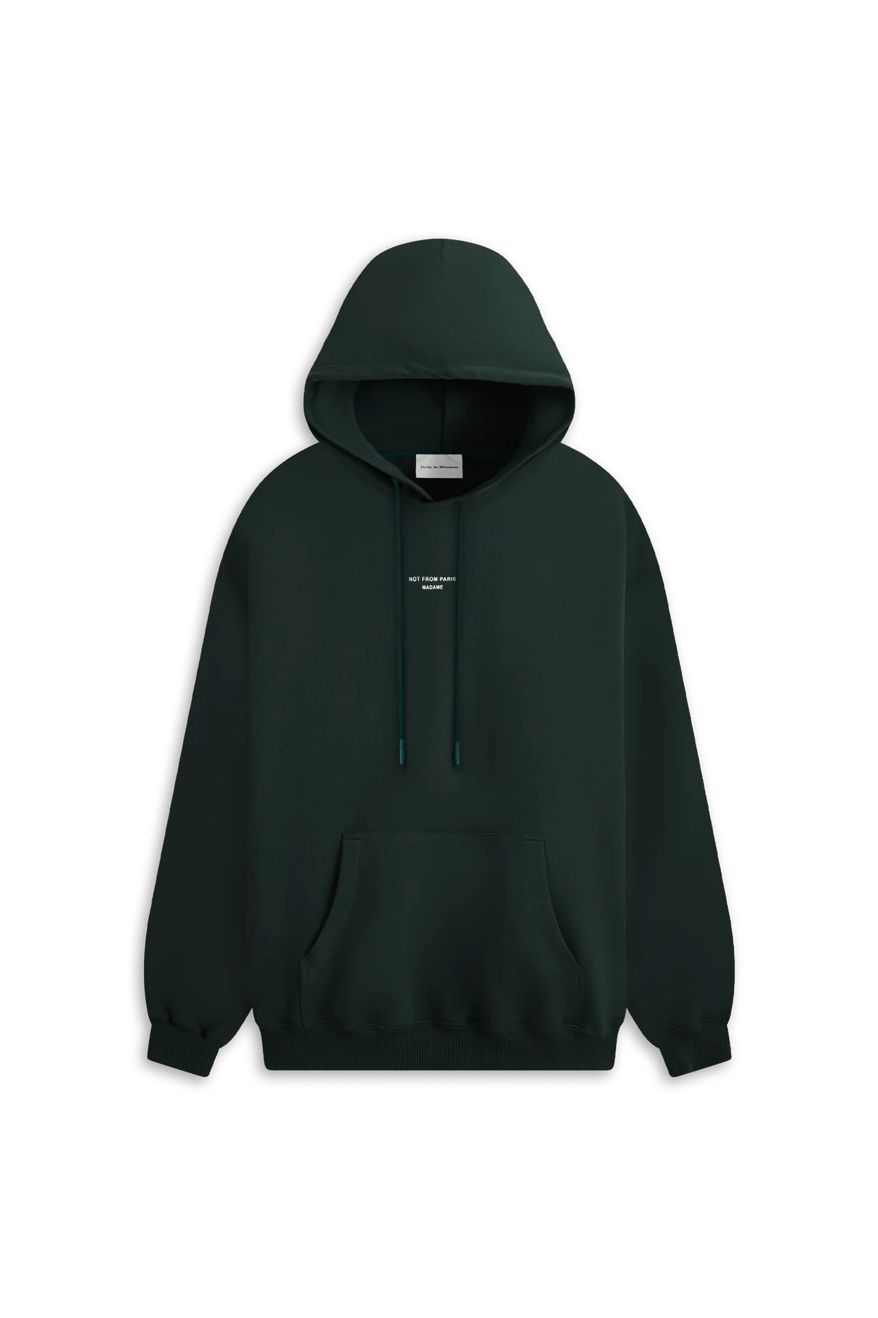 LE HOODIE SLOGAN CLASSIQUE - WATER GREEN