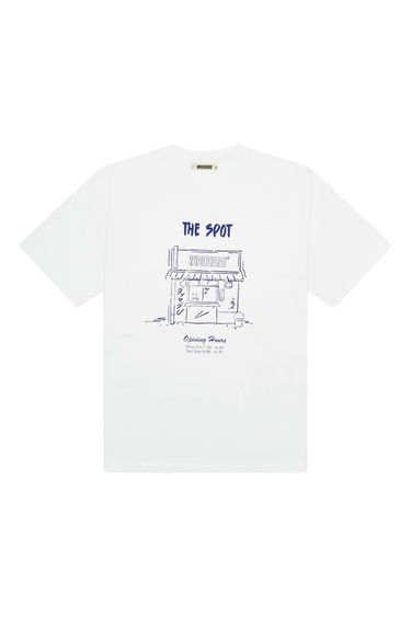 BAINE SPOT TEE - WHITE