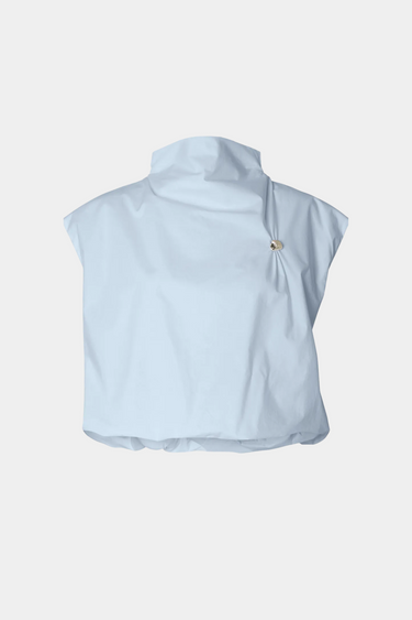 SLFDELIA SL TOP - CASHMERE BLUE