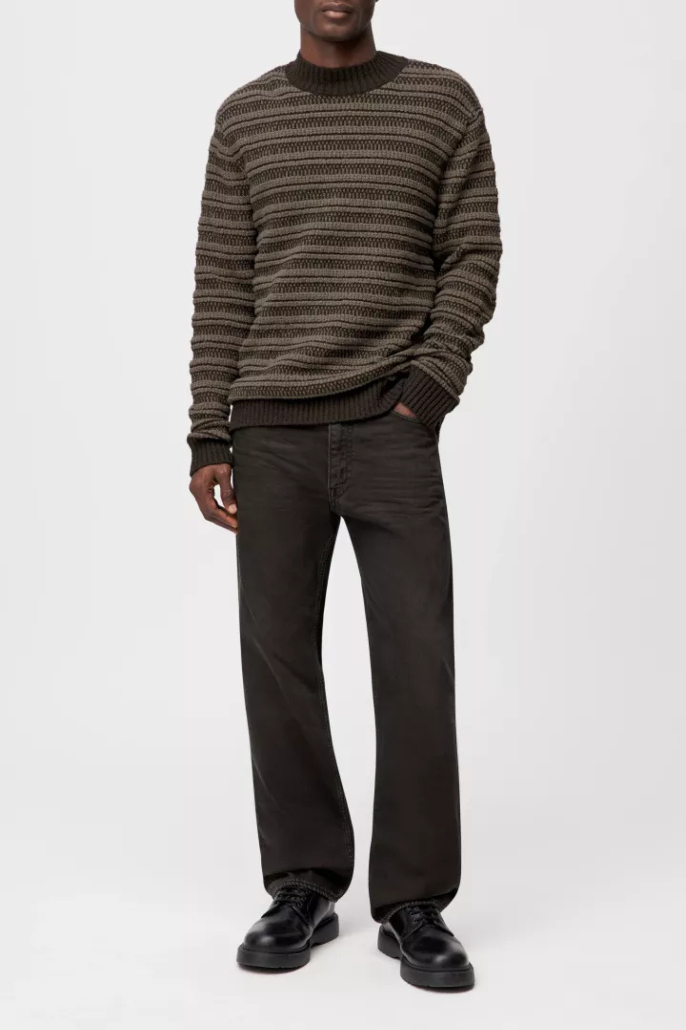 ZAYN KNITWEAR - BROWN