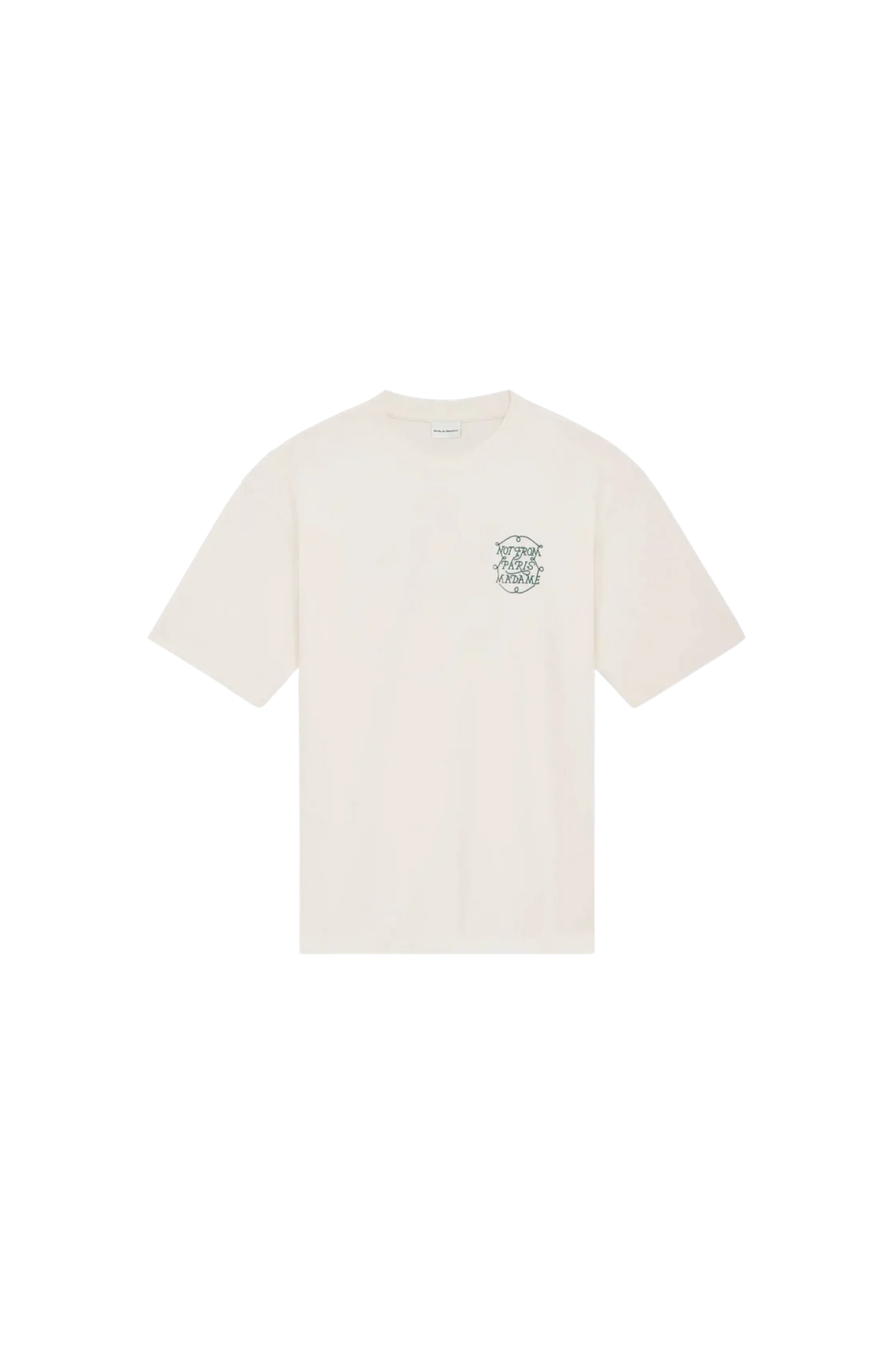 LE T-SHIRT SLOGAN TRESSES - OFF WHITE