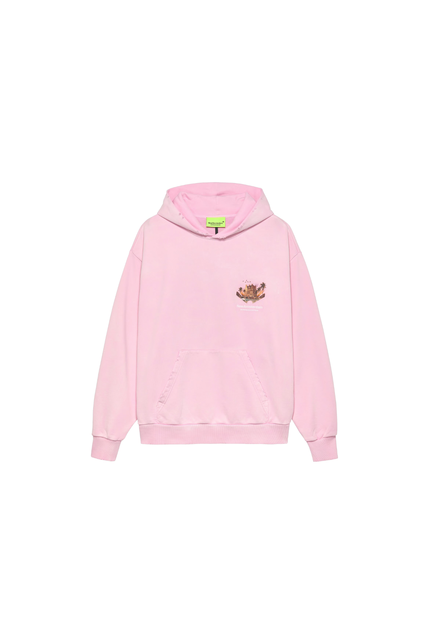 TROPICAL HOODIE - PINK LADY