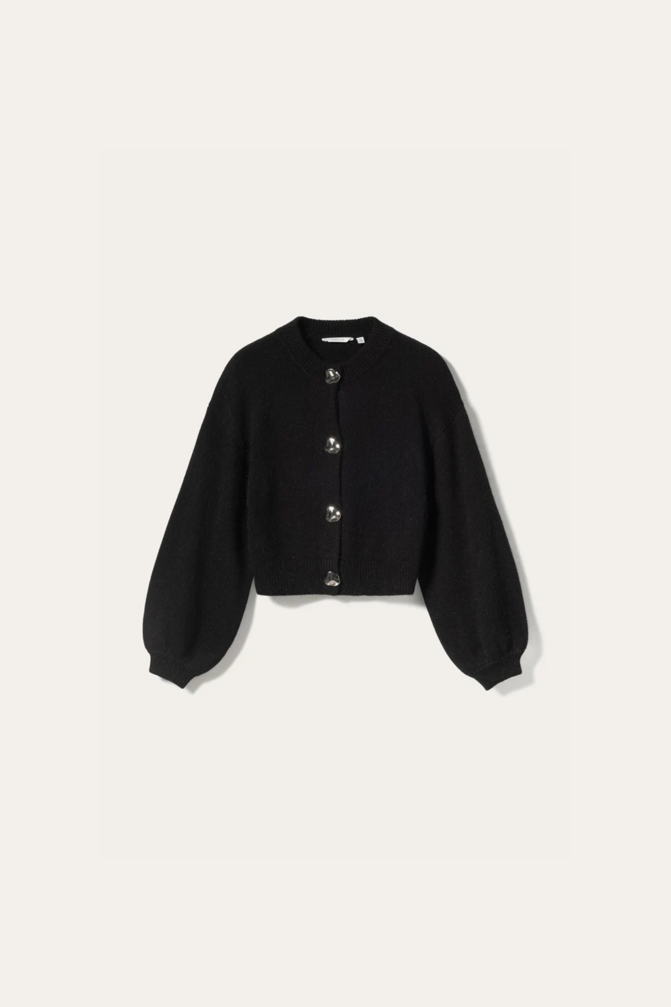 MILEY KNIT CARDIGAN - BLACK