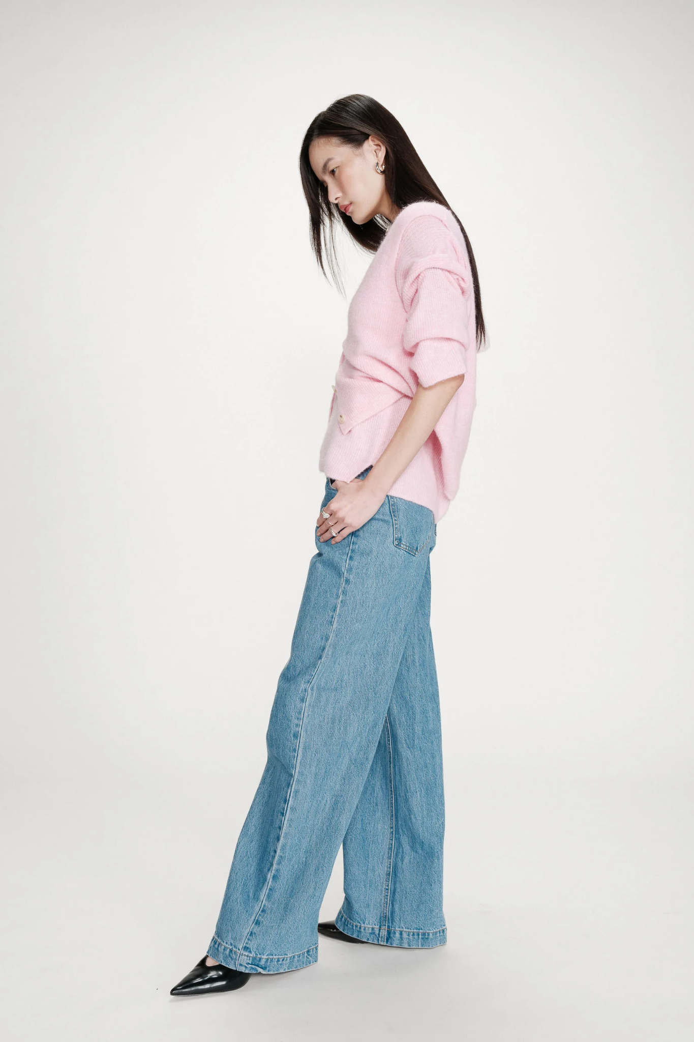 VOLLANDO CARDIGAN - ROSE