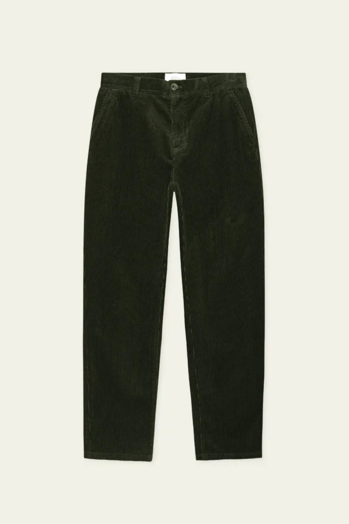 CORDUROY TAPERED PANTS - ROSIN GREEN