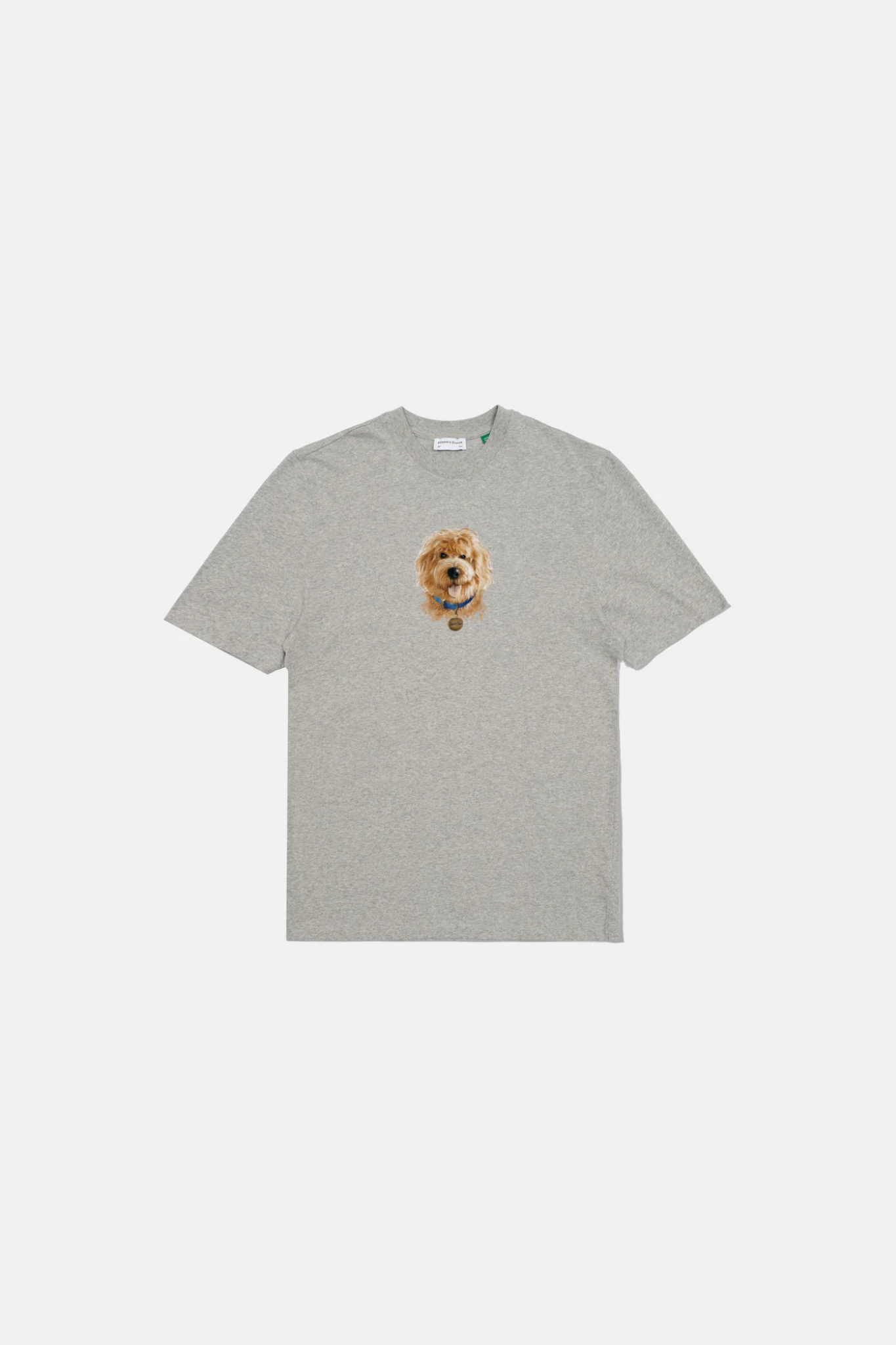 BEST FRIEND PLAIN T-SHIRT - PLAIN LIGHT GREY MELANGE