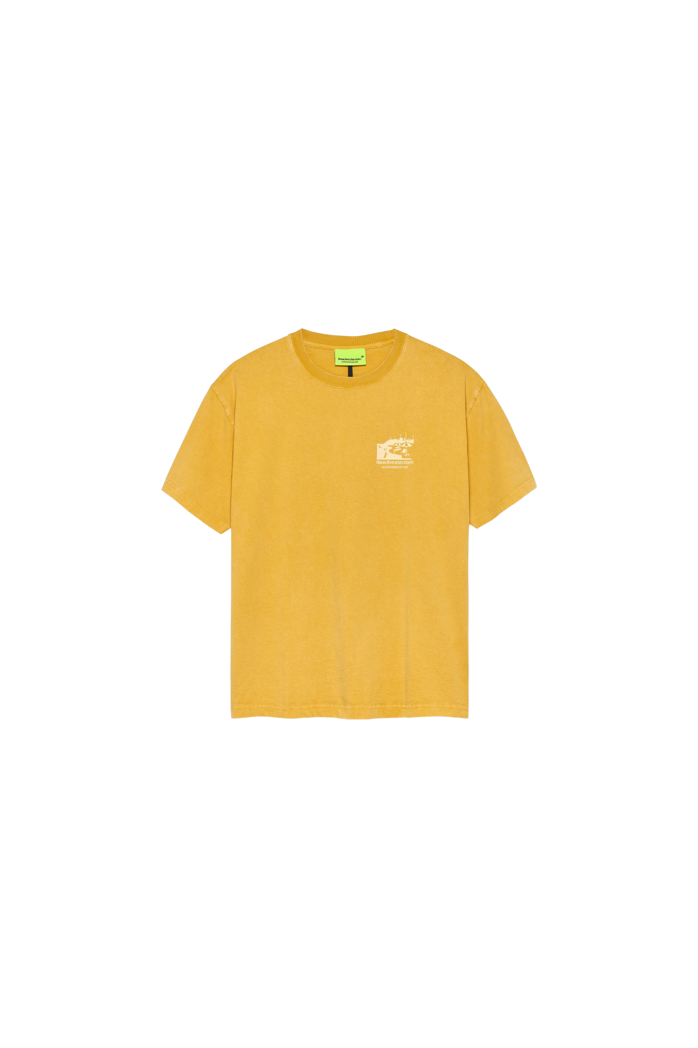 BEACH SIGN T-SHIRT - SUN YELLOW