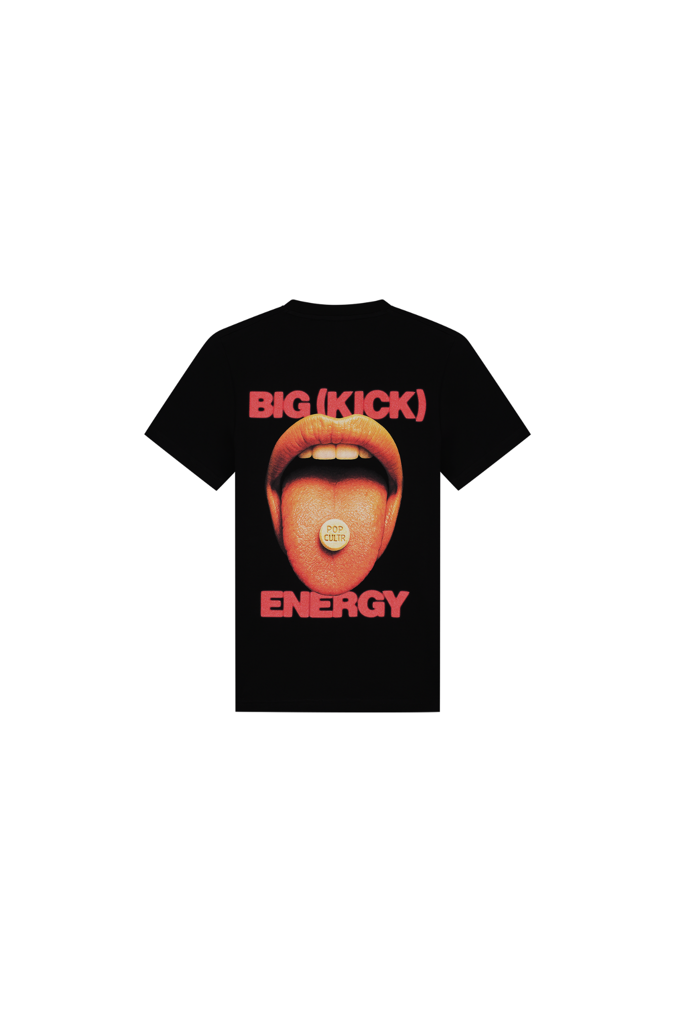 FESTIVAL T-SHIRT - BLACK BIG KICK
