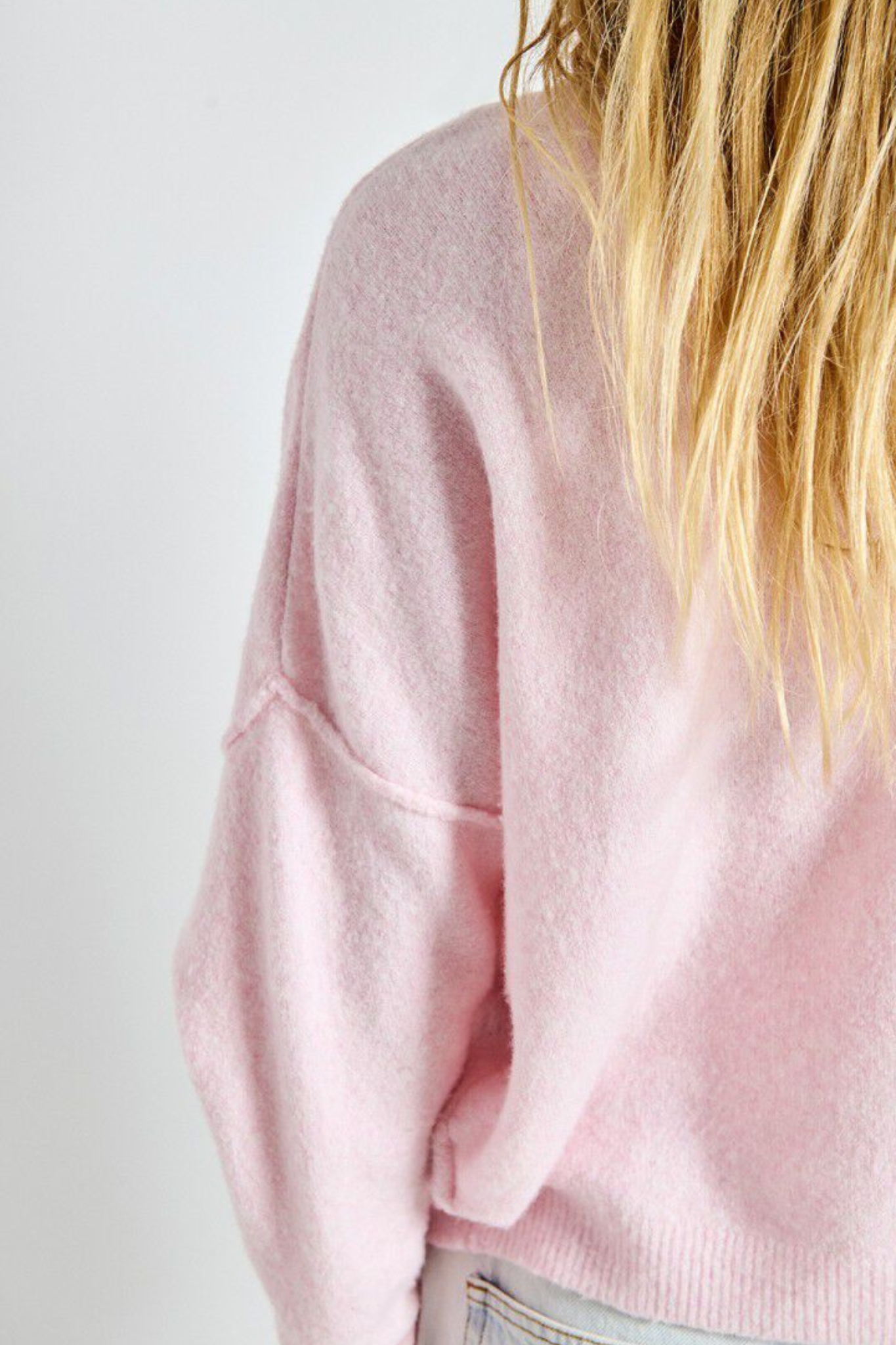 DAMSVILLE KNIT - SUGAR ALMOND MELANGE
