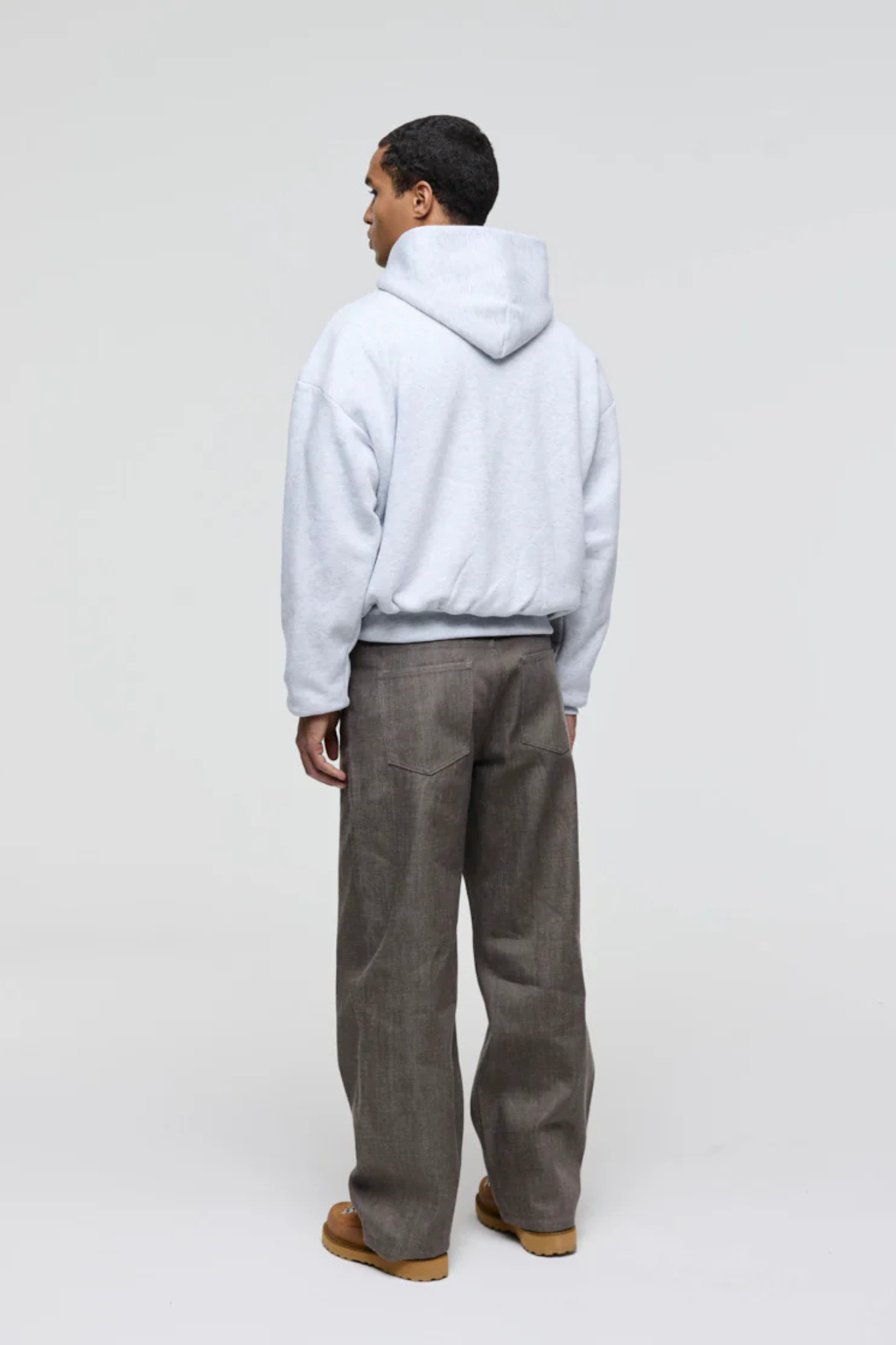 JAPANESE RAW JEANS - BROWN