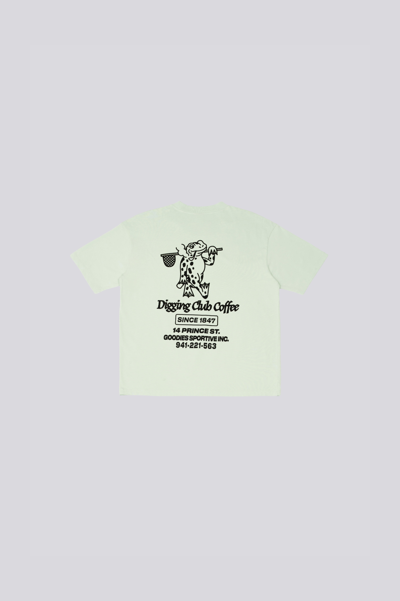 DIGGING CLUB T-SHIRT - MINT