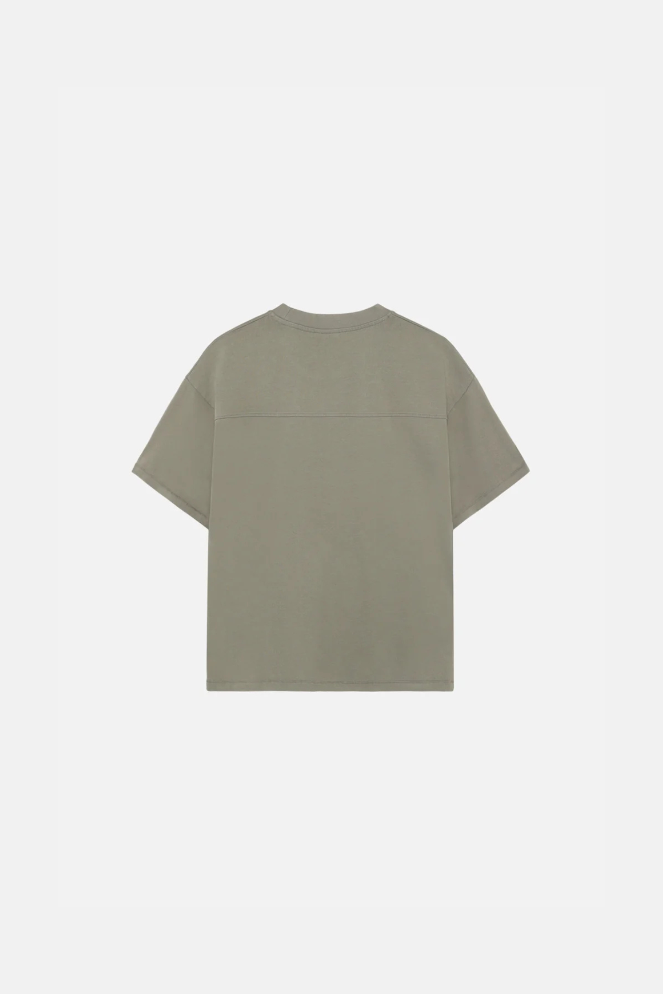 STAFF BOXY T-SHIRT - WASHED VETIVER