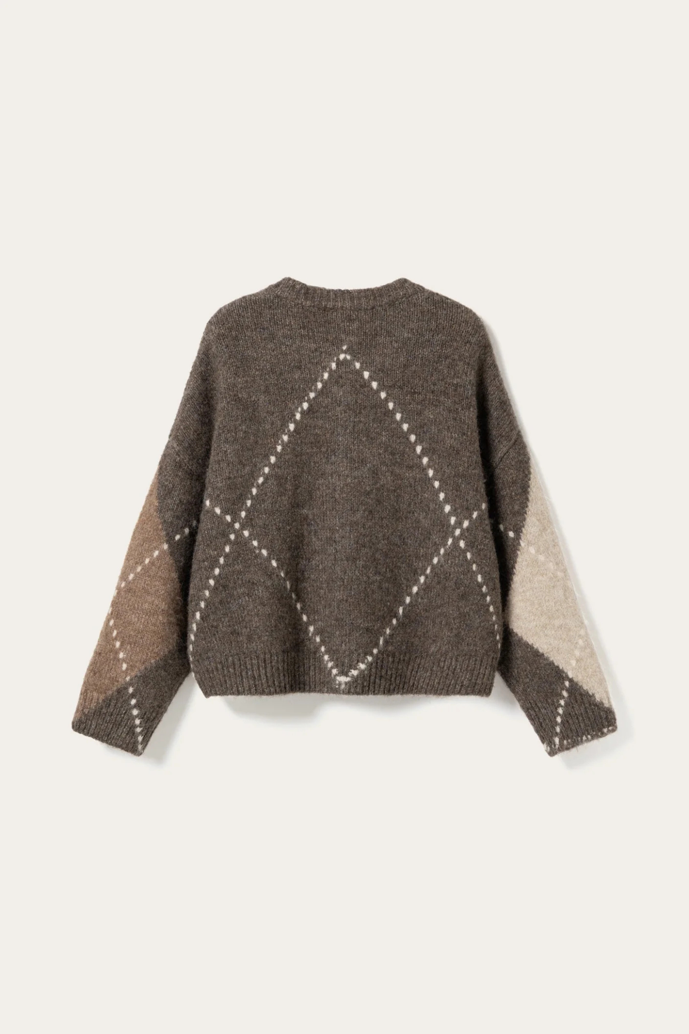 LAI KNIT - ASH BROWN MIX