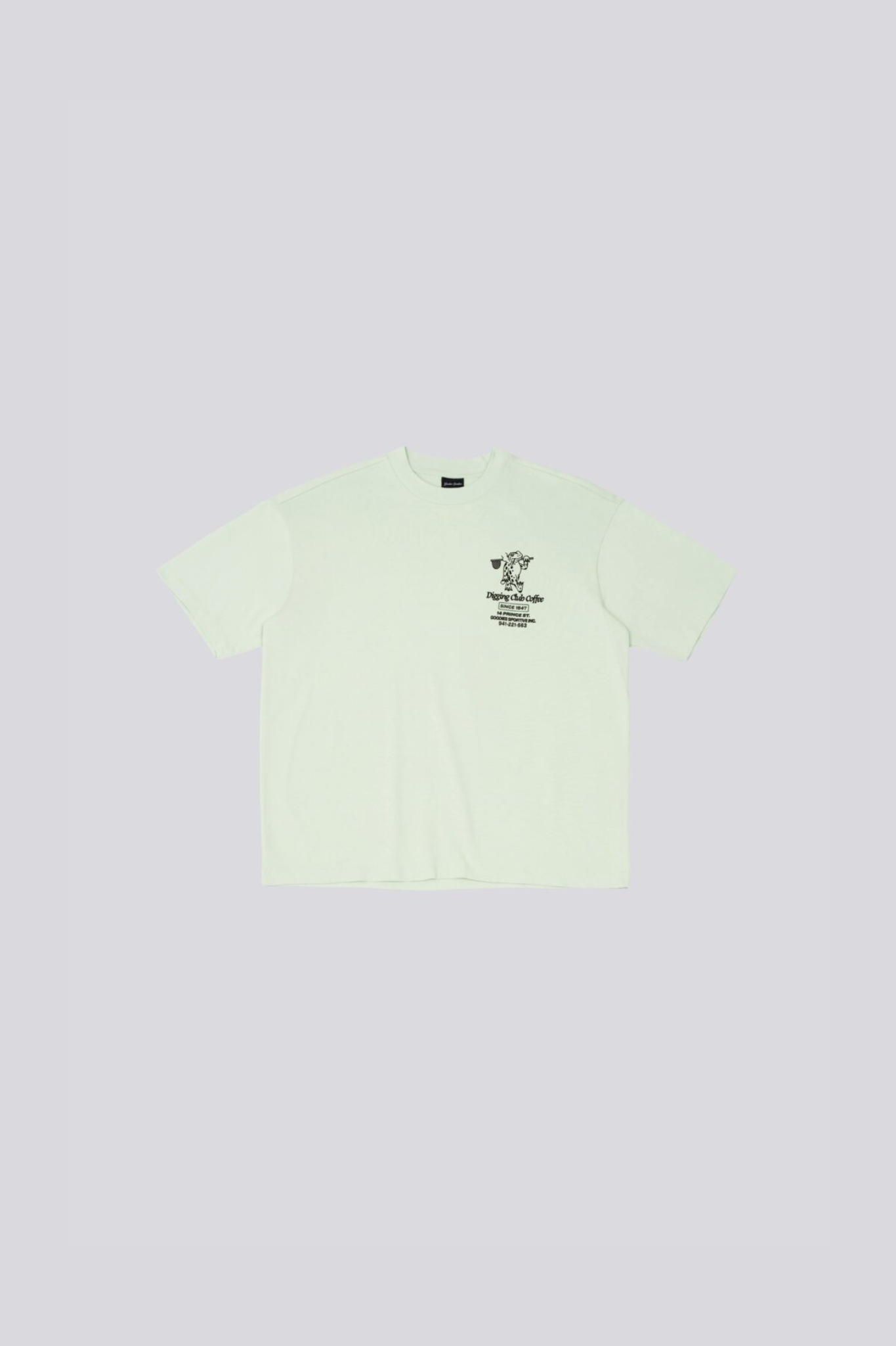 DIGGING CLUB T-SHIRT - MINT