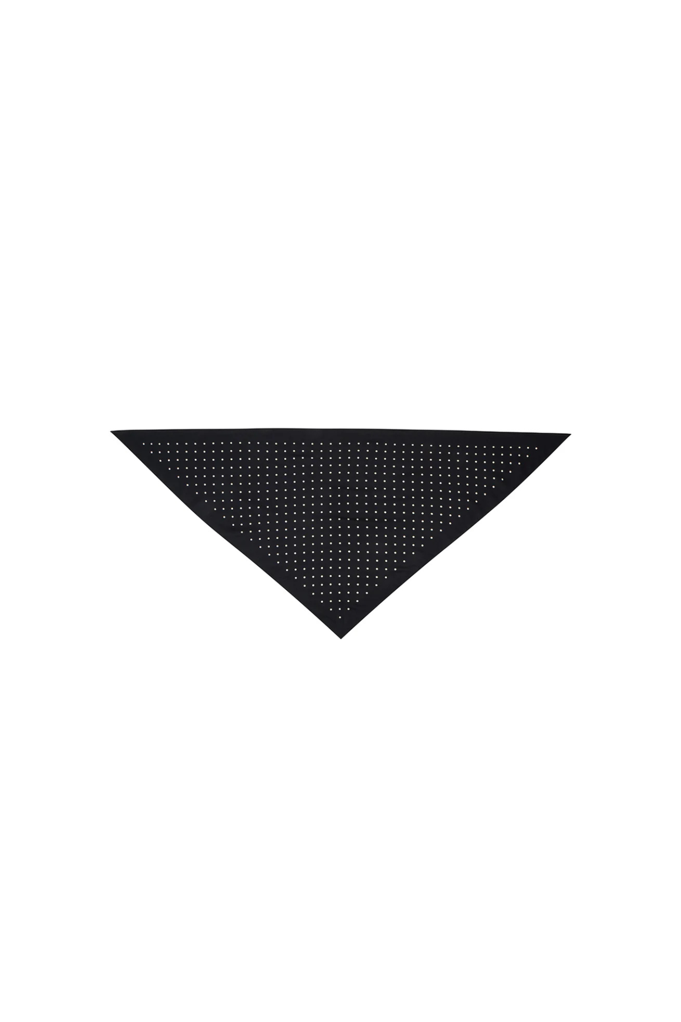 DOTTED SCARF - BLACK