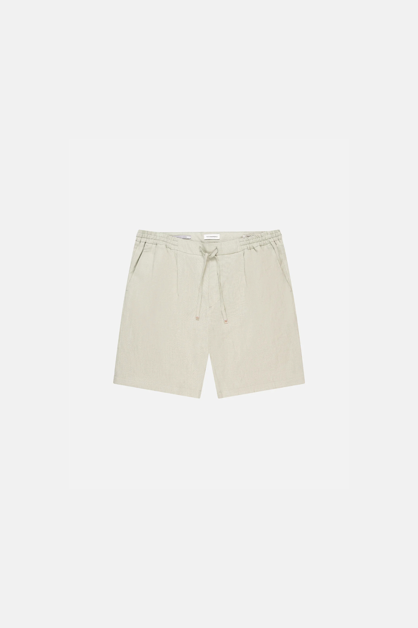 HLIN LINEN SHORT - BEIGE BROWN