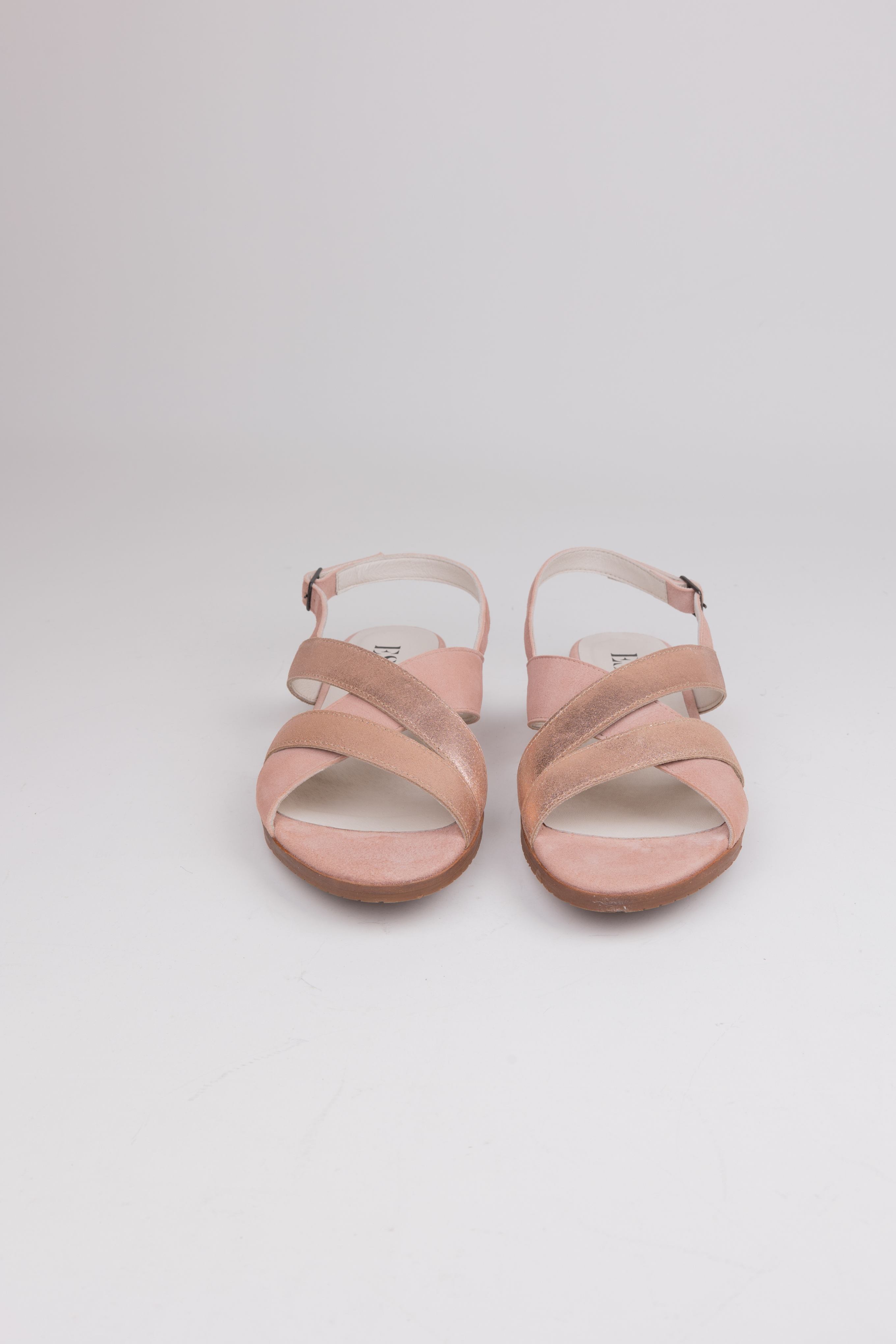 OU - LOOP SANDALS - ROSE GOLD / DUSTY PINK