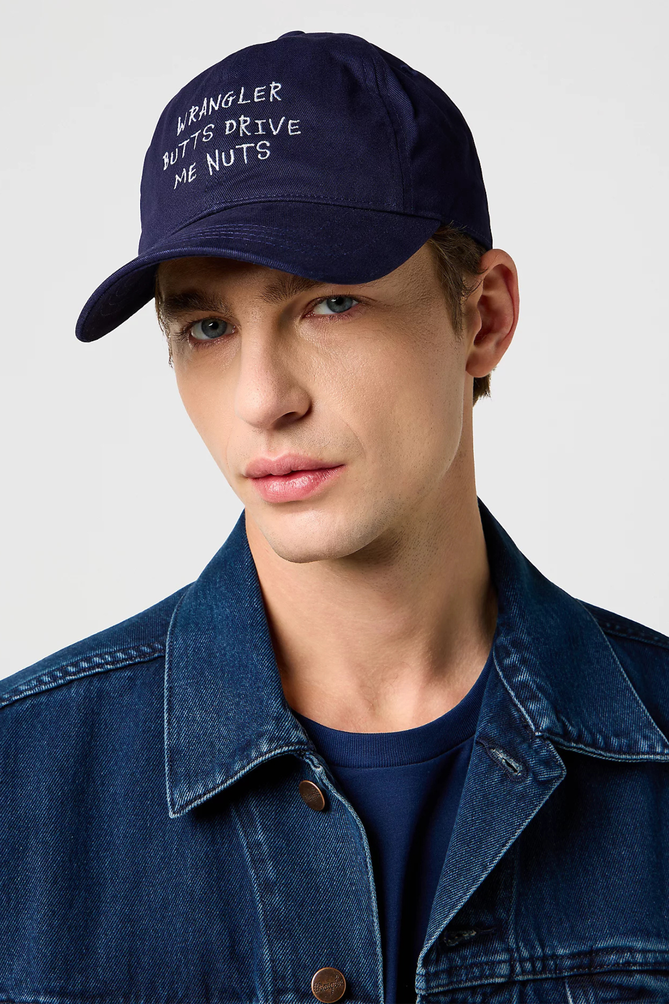 SLOGAN CAP - DARK NAVY