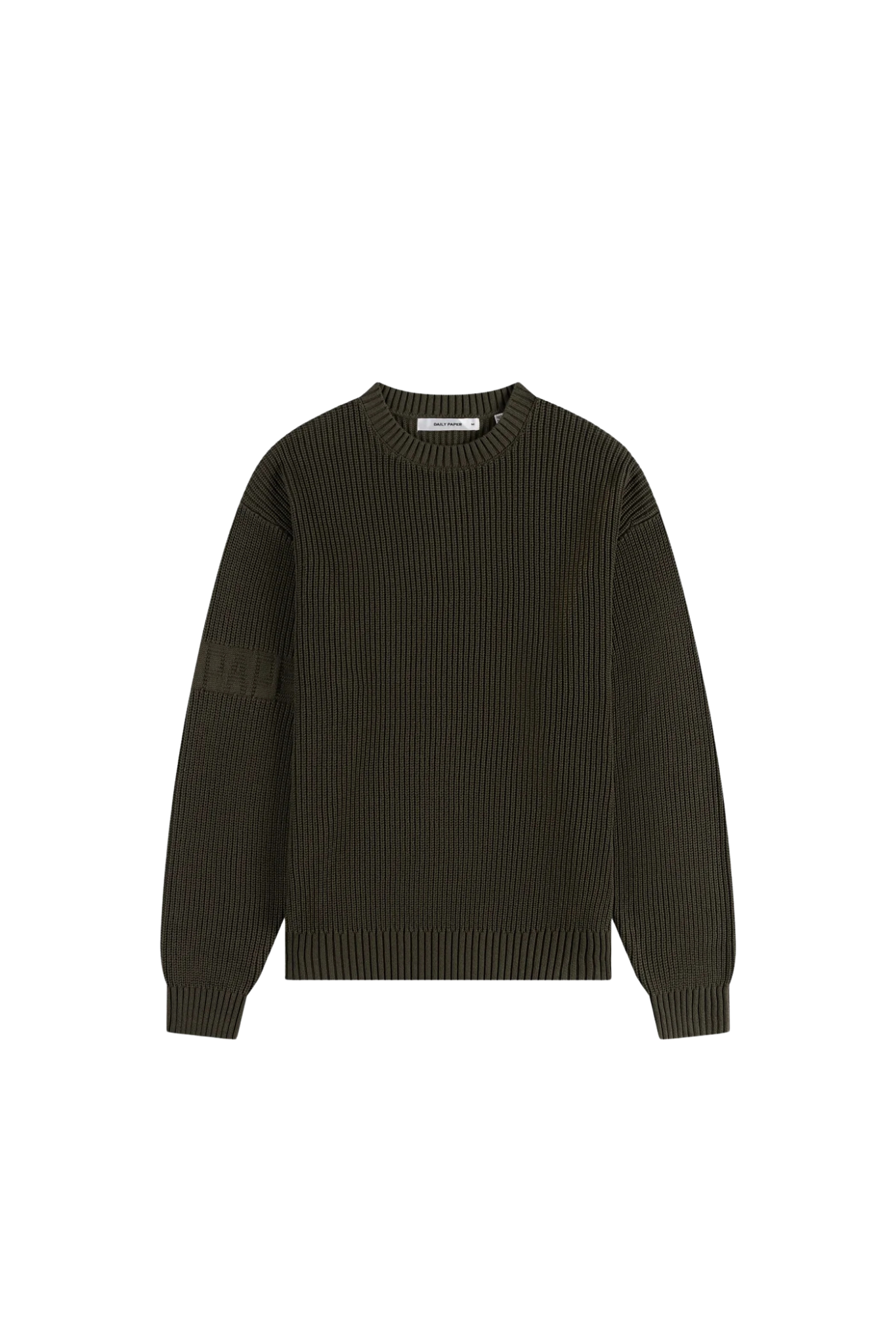 BAND KNIT SWEATER - ROSIN GREEN