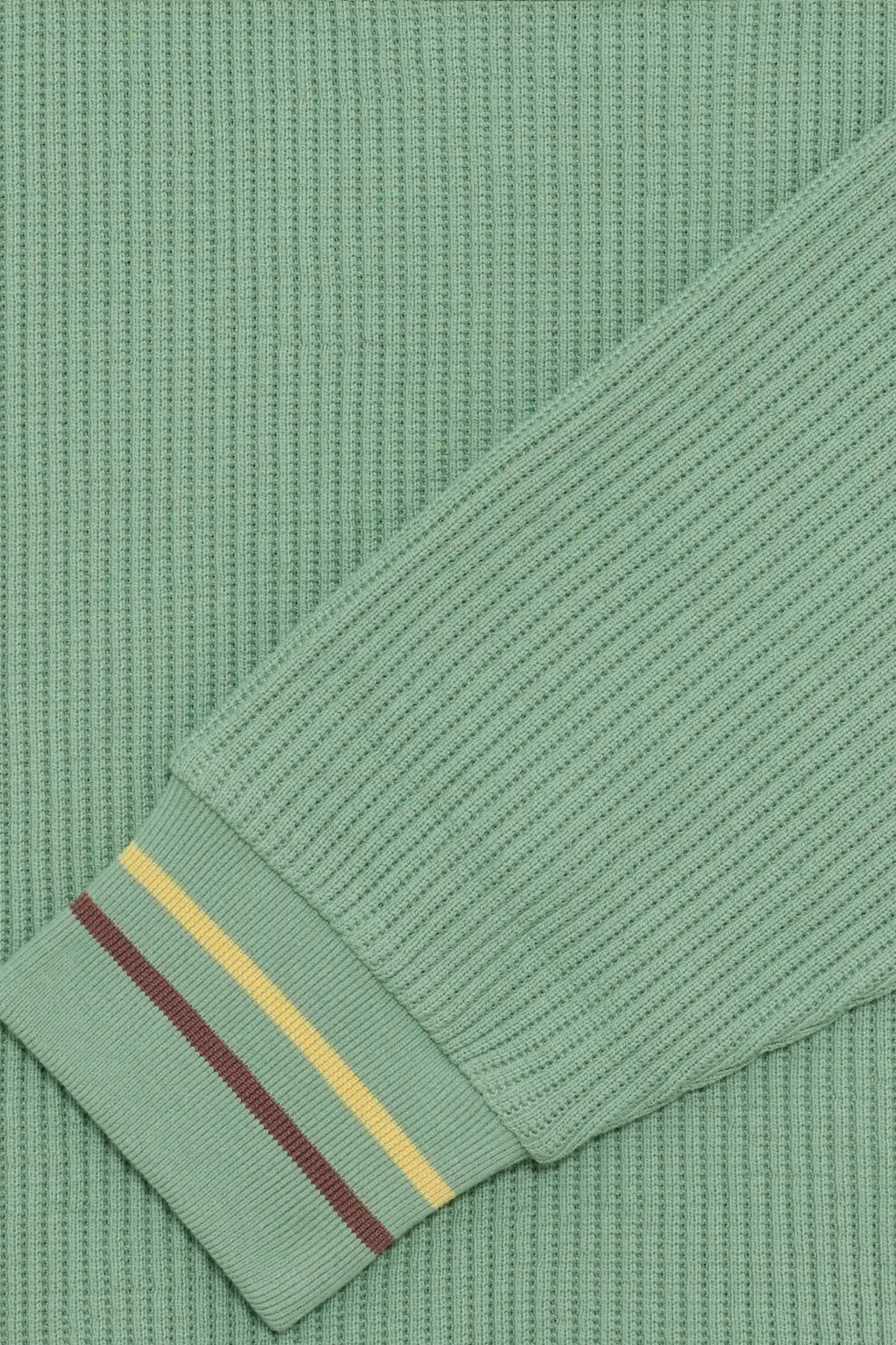 POLO ML DRÔLE PATCH - LIGHT GREEN