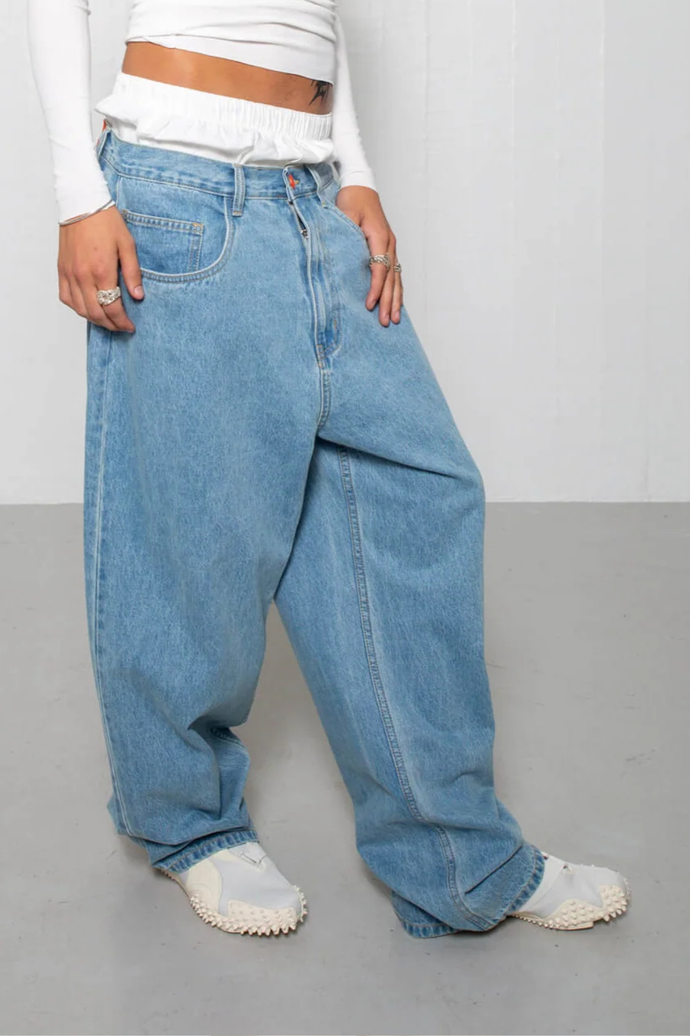 SUPER LOOSE JEAN - 90'S BLUE