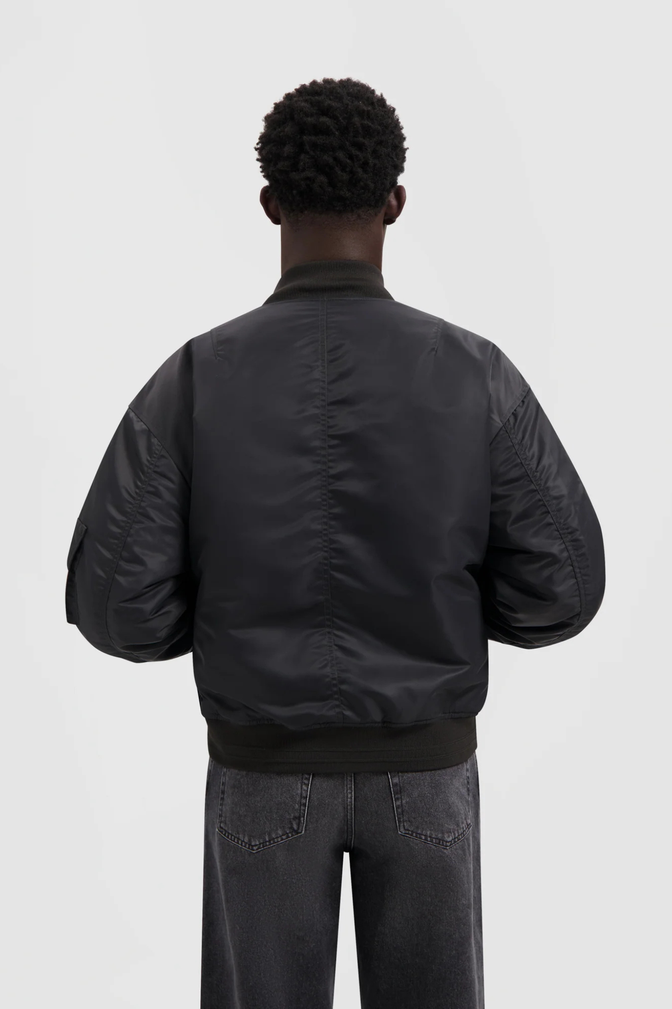 BOMBER JACKET - CHARCOAL