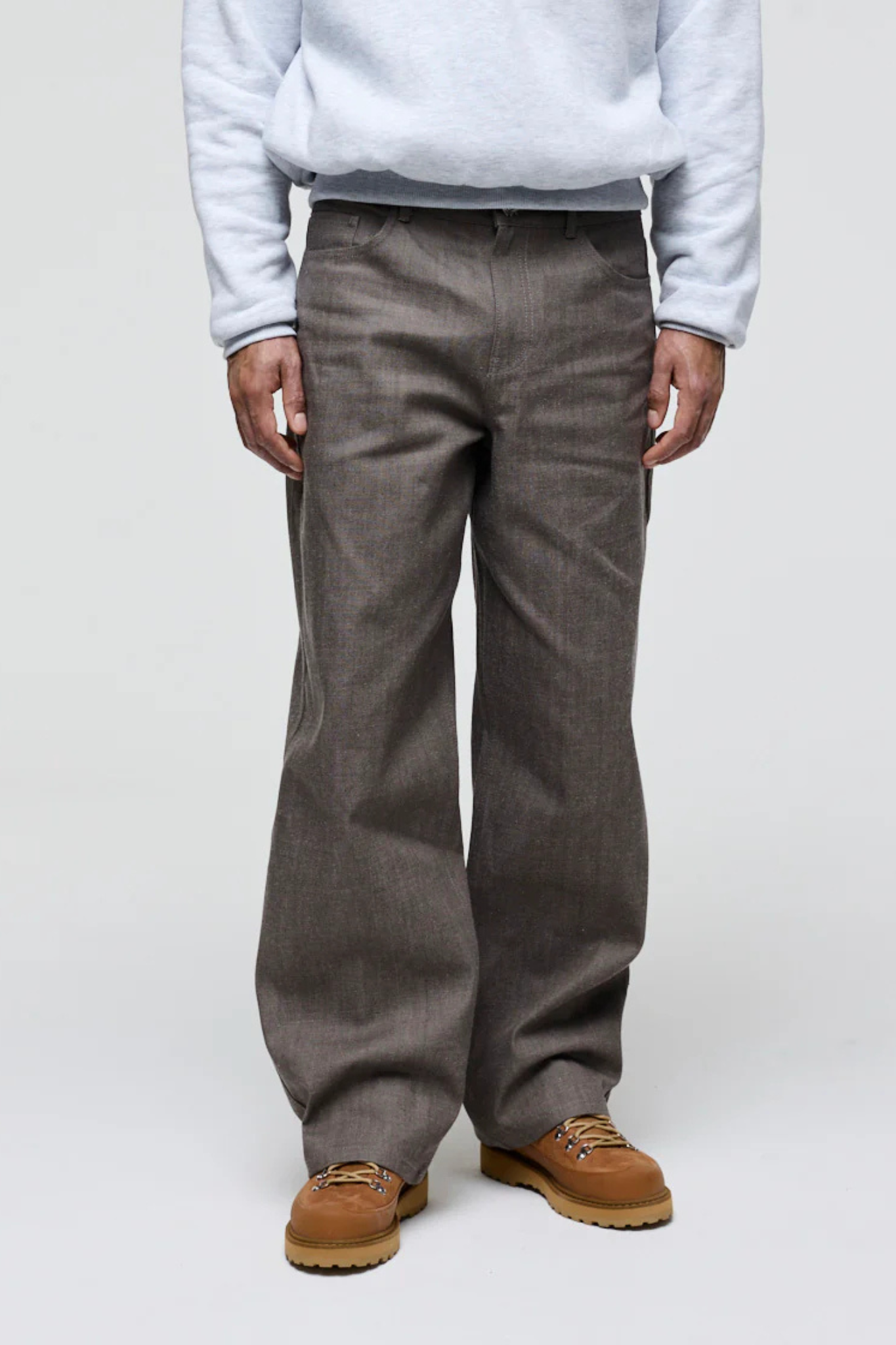 JAPANESE RAW JEANS - BROWN