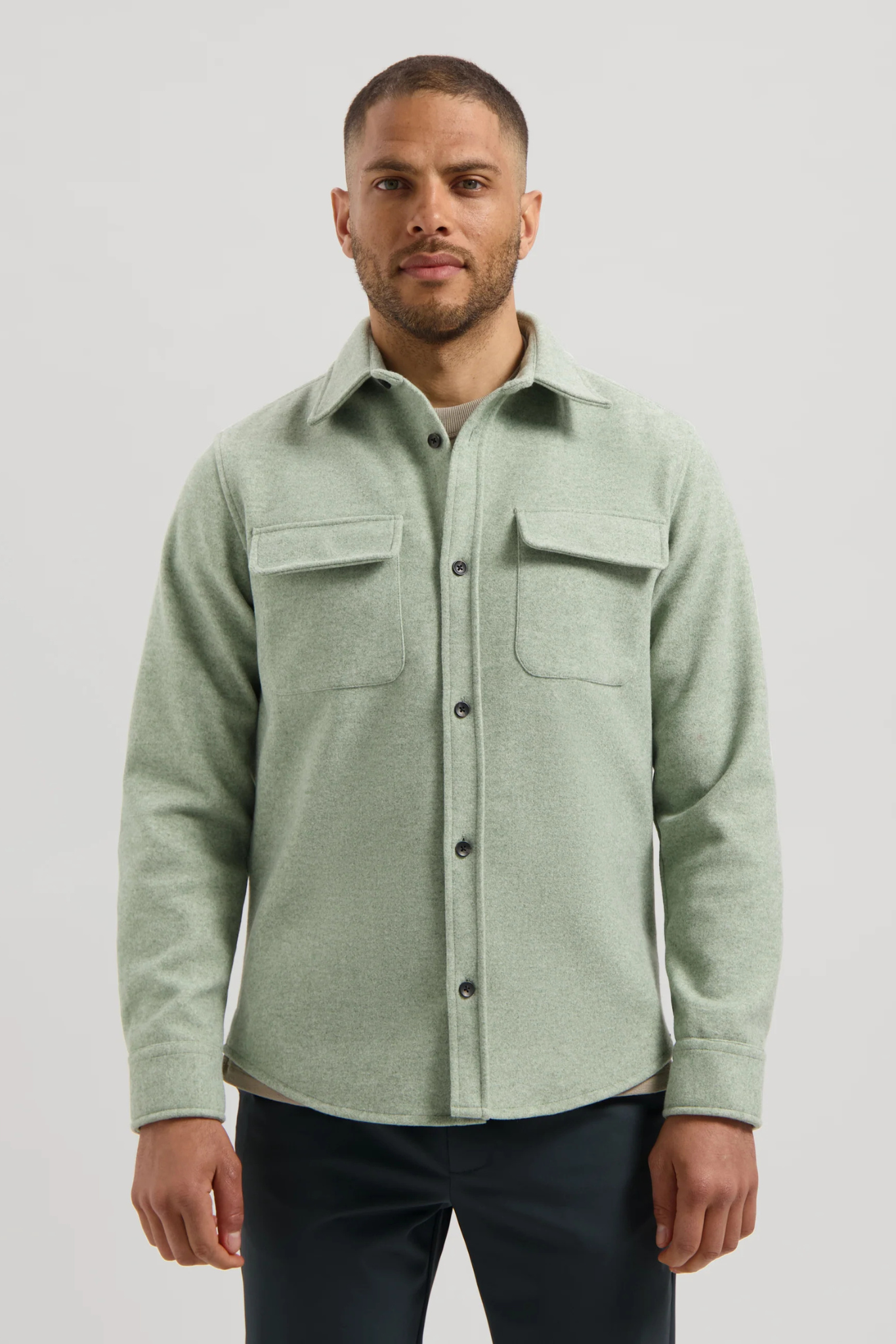 ULRIK OVERSHIRT - MALLARD GREEN