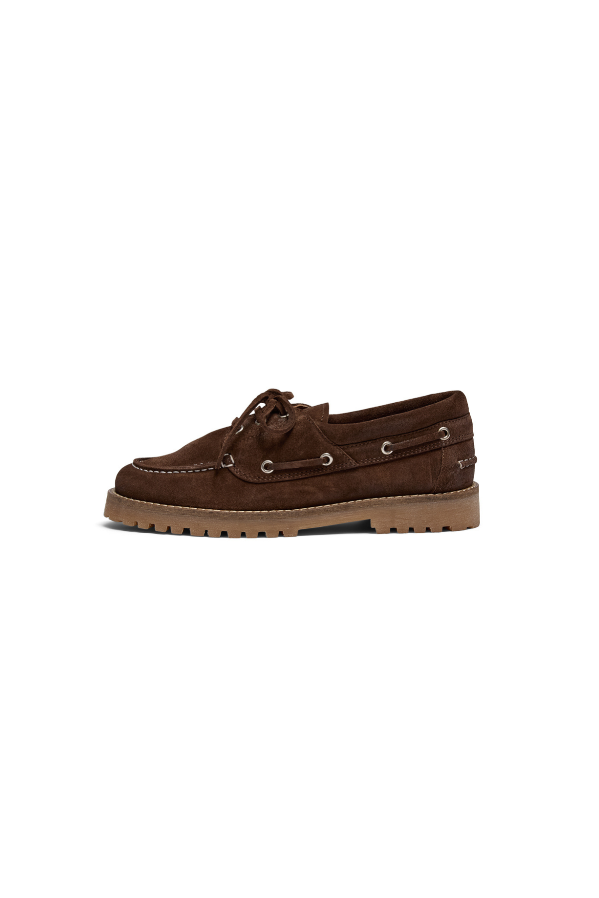 ALVINA SUEDE SHOES - BROWN OIL
