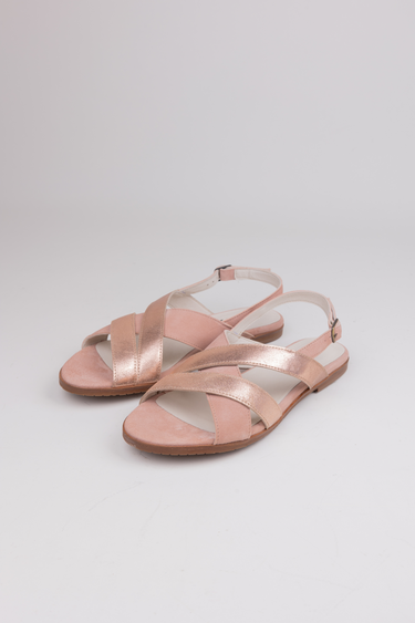 OU - LOOP SANDALS - ROSE GOLD / DUSTY PINK