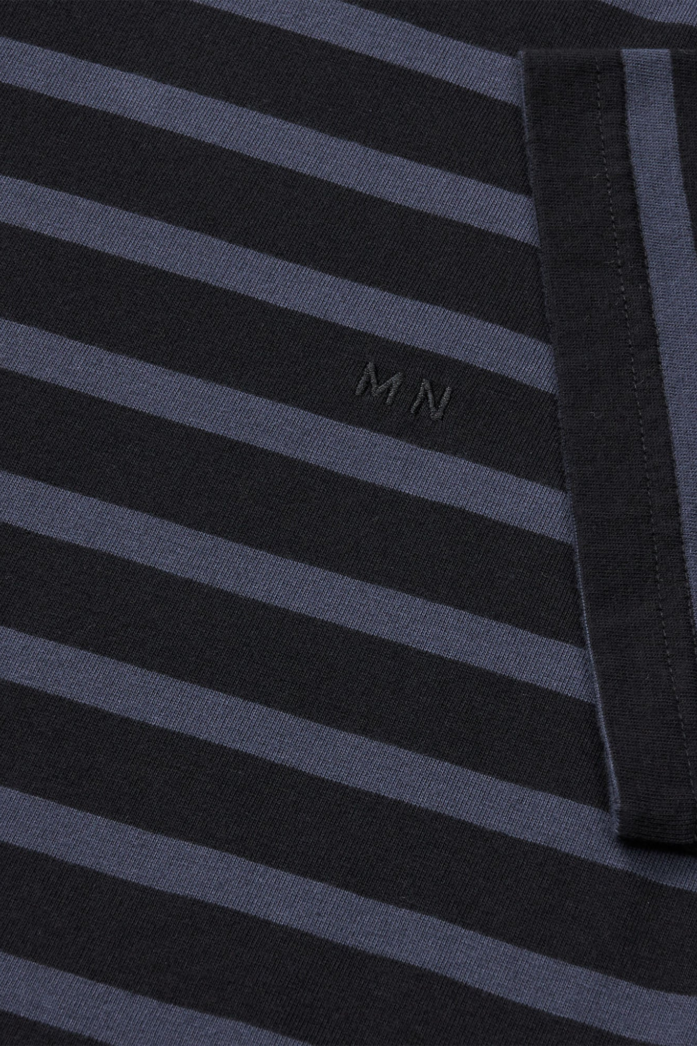 STRIPE FRODE LS T-SHIRT- PARISIAN/BLACK