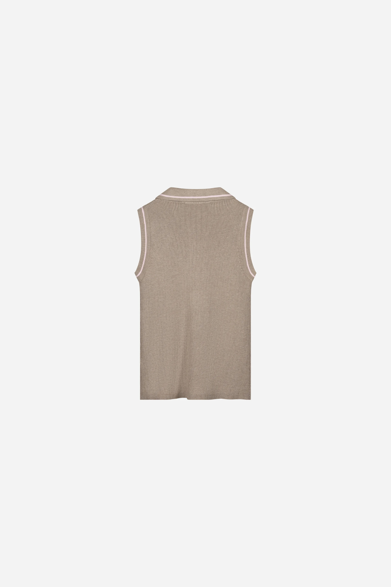JILL SL POLO KNIT - SAND