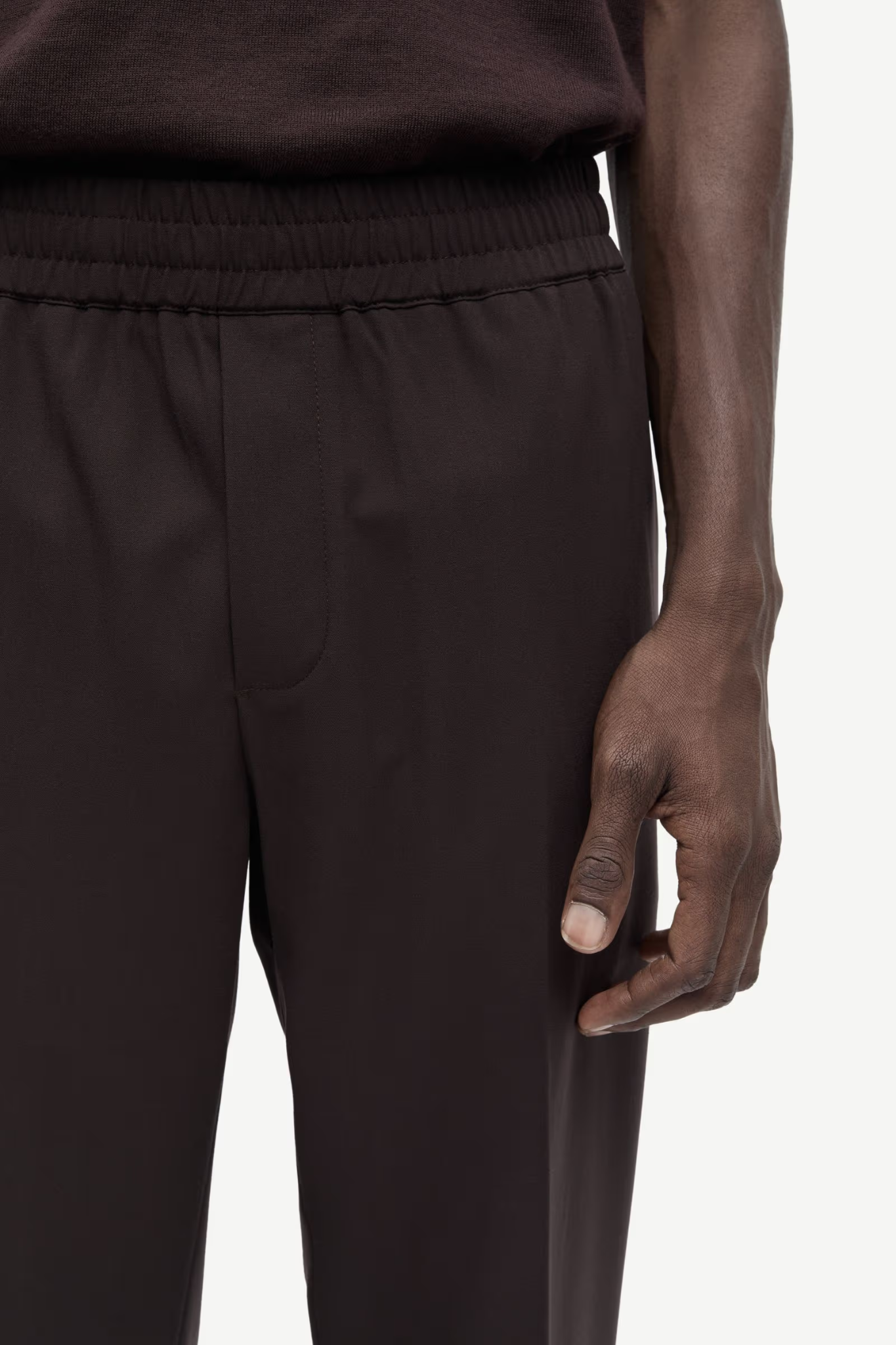 SMITHY TROUSERS - BLACK COFFEE