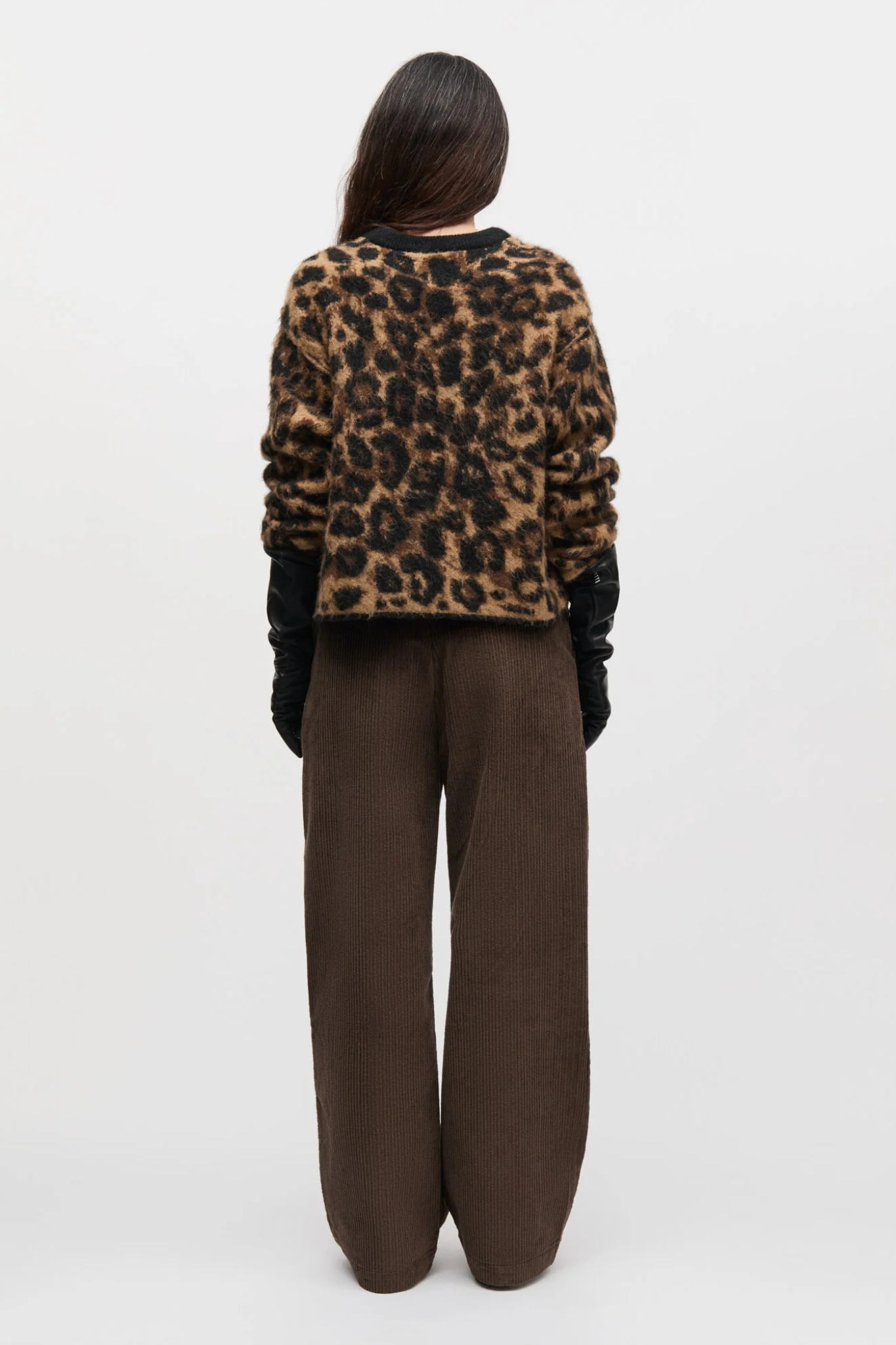 GARZATI MADISON SWEATER - LEOPARD