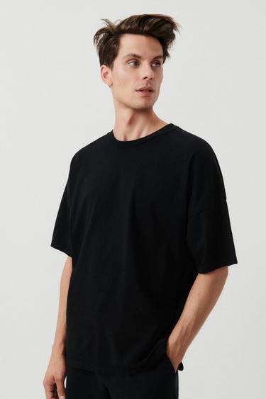 MFIZ02A - FIZVALLEY TEE IN BLACK