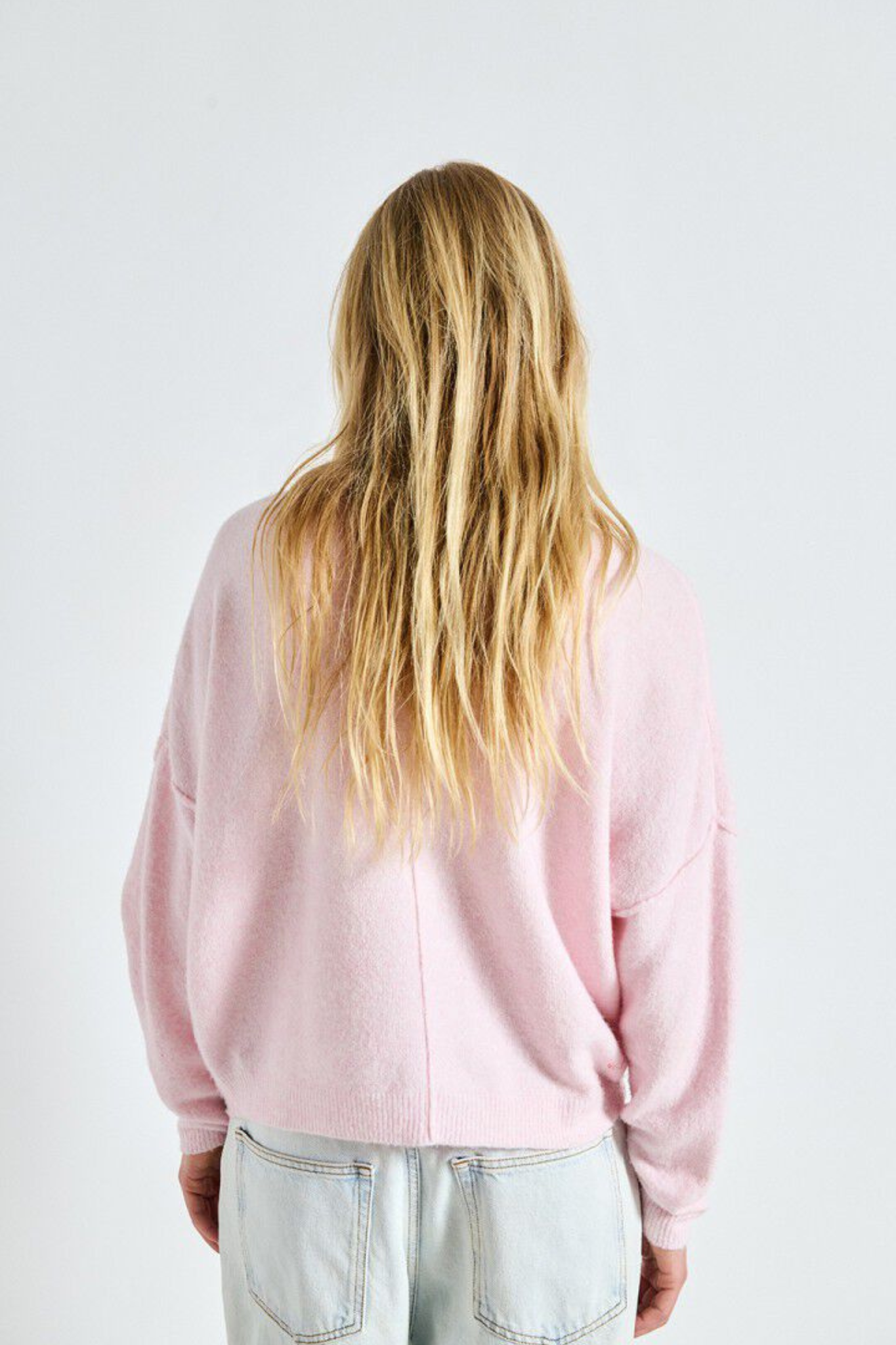 DAMSVILLE KNIT - SUGAR ALMOND MELANGE