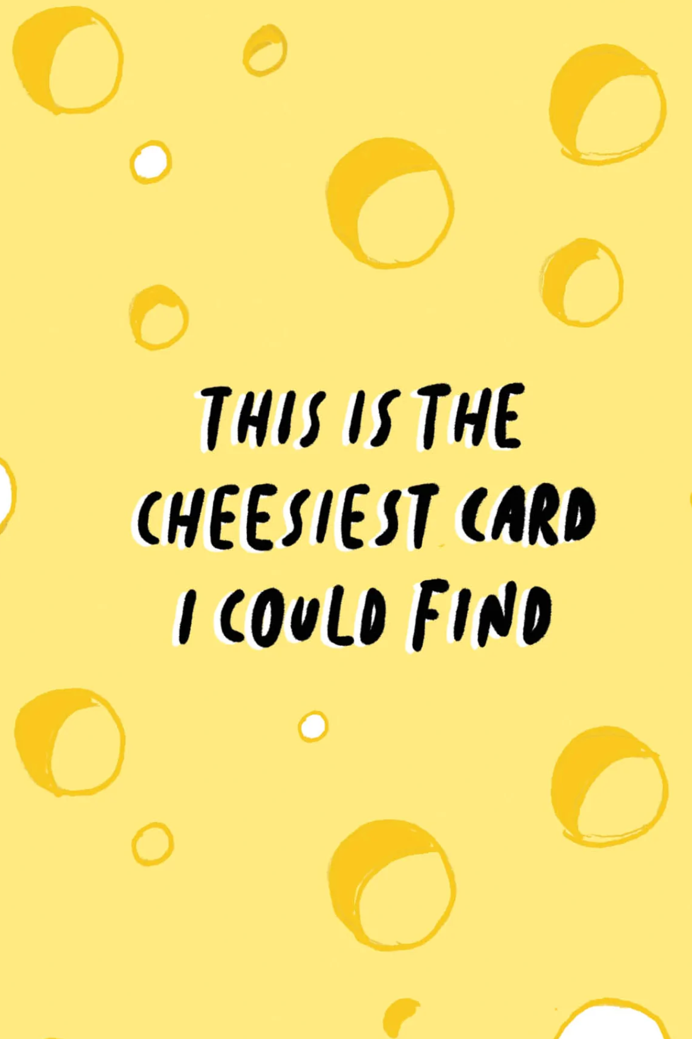 CHEESIEST - POSTCARD