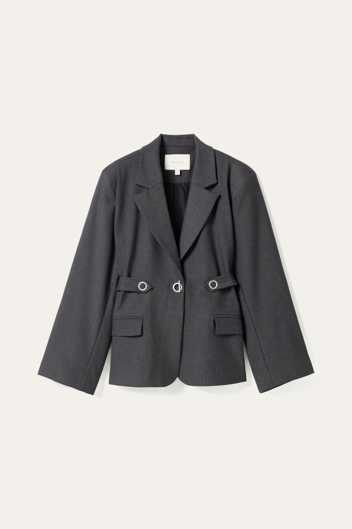 MARICE BLAZER - GREY HERRINGBONE