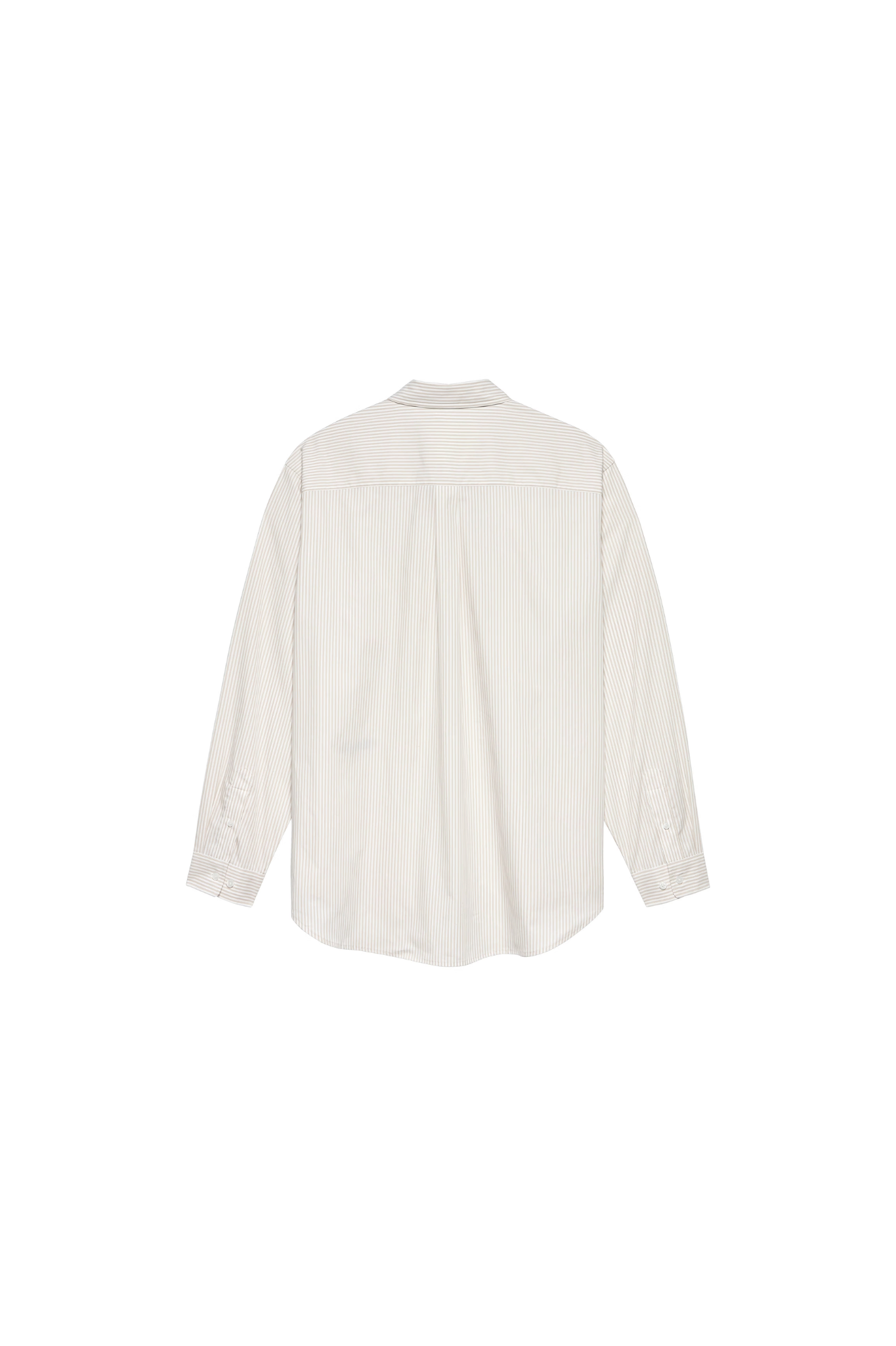 BEACH SHIRT - STRIPE BEIGE