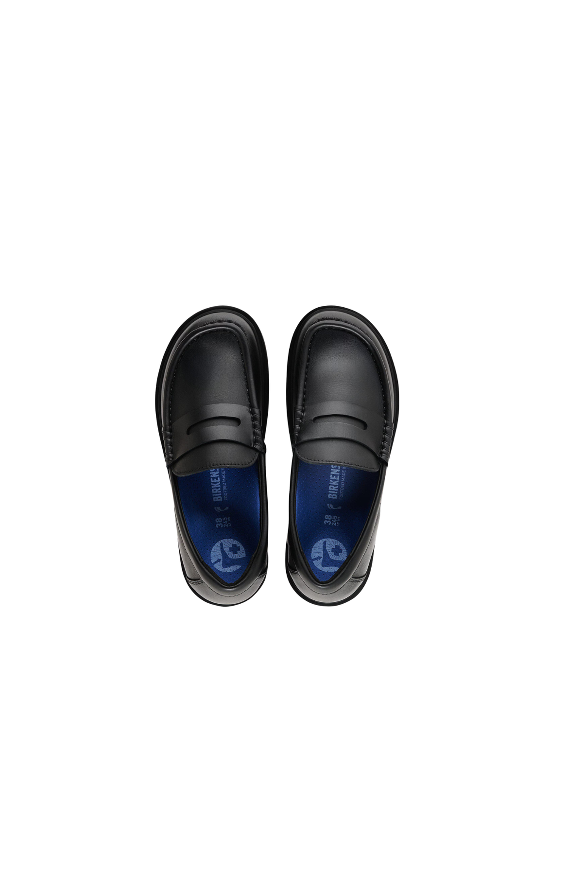 HIGHWOOD LOAFER LEATHER SHOES - BLACK