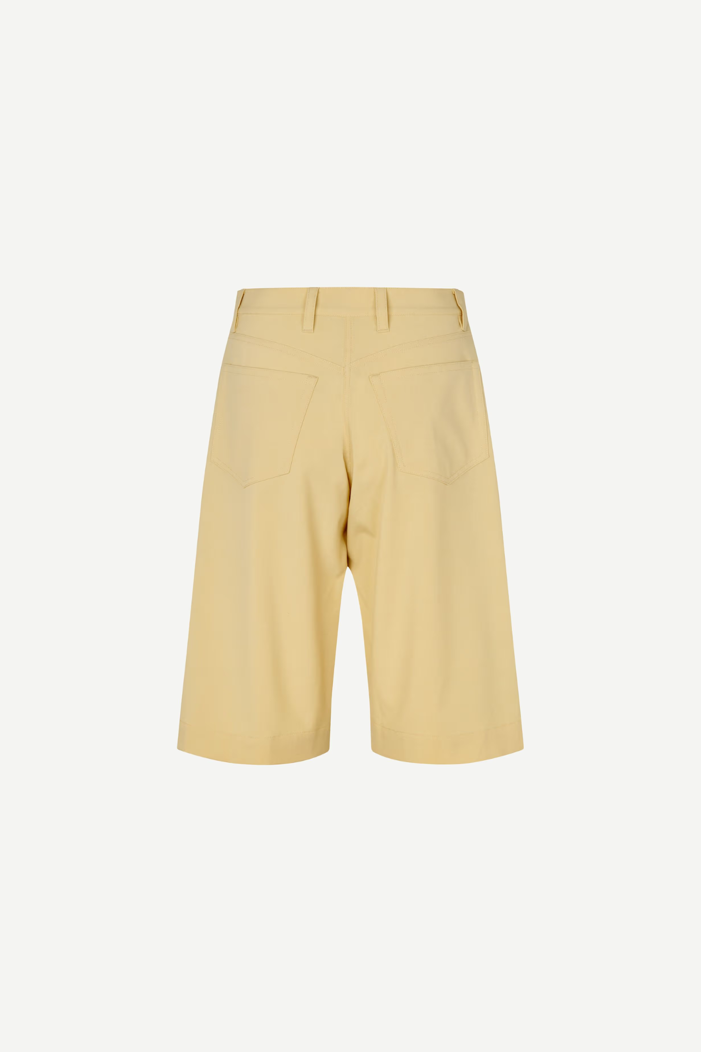 HARPER PLEAT SHORTS - STRAW