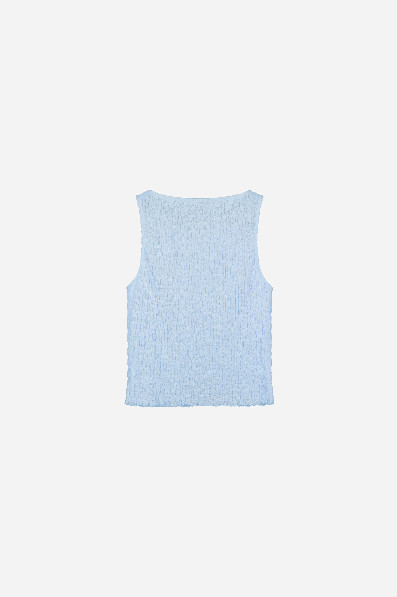 JUNE SMOCK TOP - LIGHT BLUE