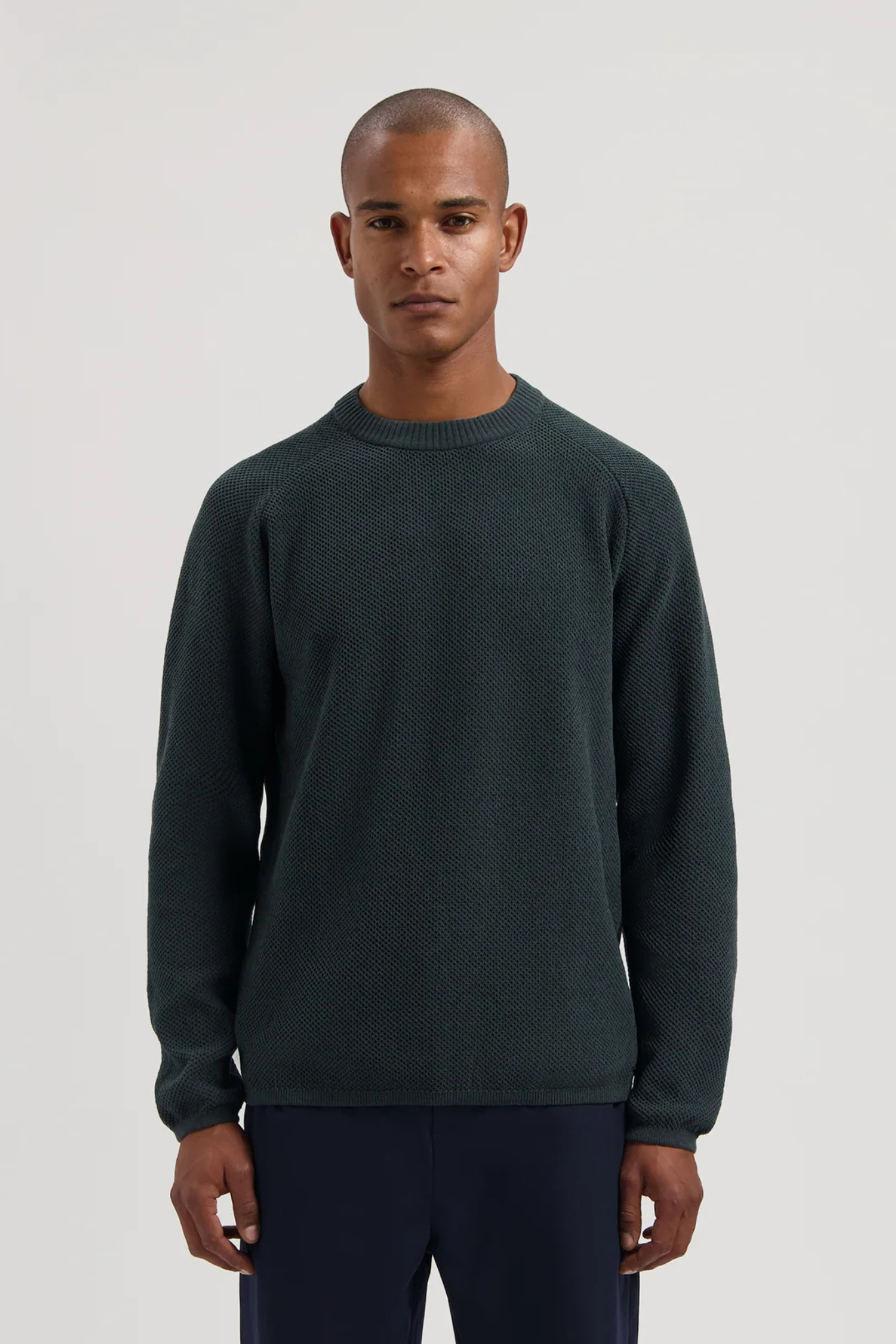 NEILL BIG CHENILLE CREWNECK - FOREST RIVER