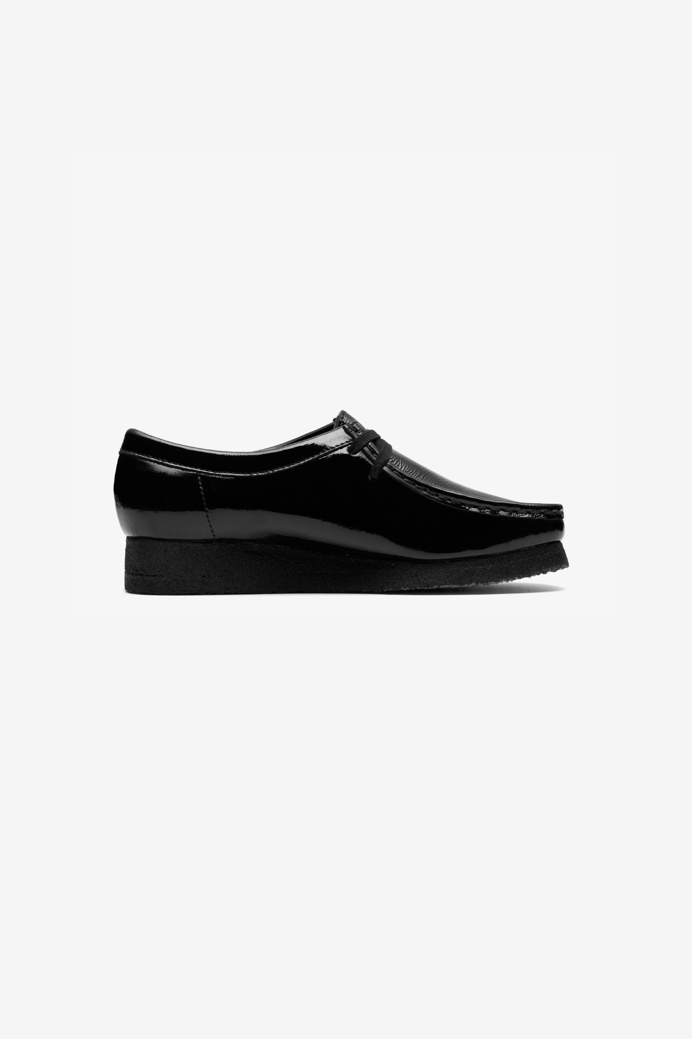 WALLABEE WOMEN SHOES - BLACK PATENT