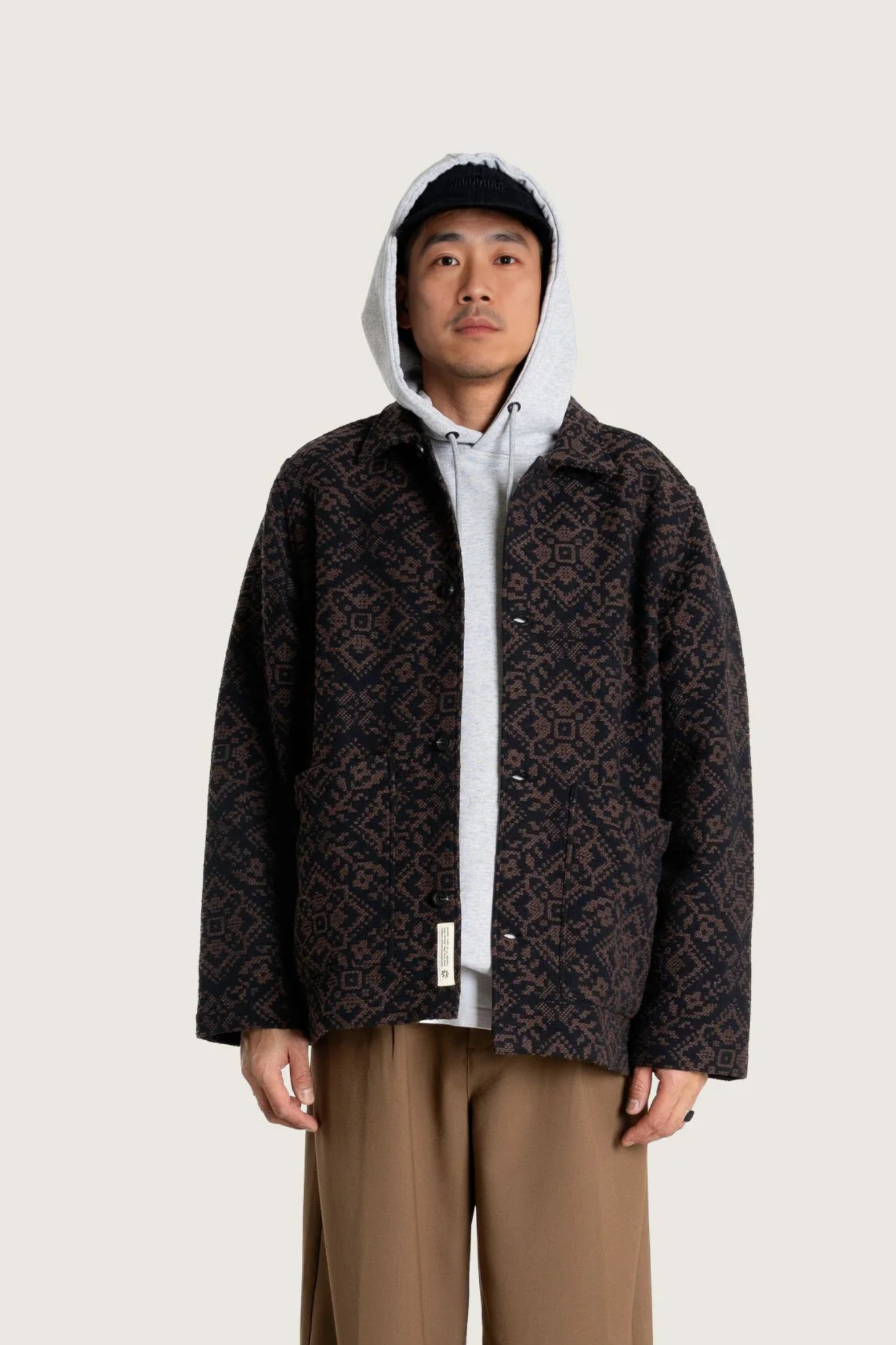 BLADE ITACA JACKET - DARK BROWN