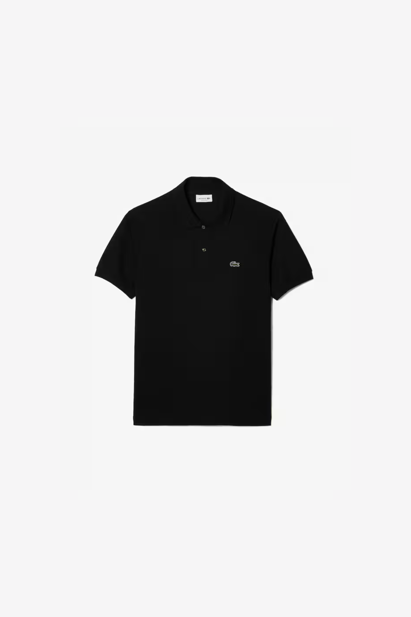 L1212 S/S BEST POLO SHIRT - BLACK