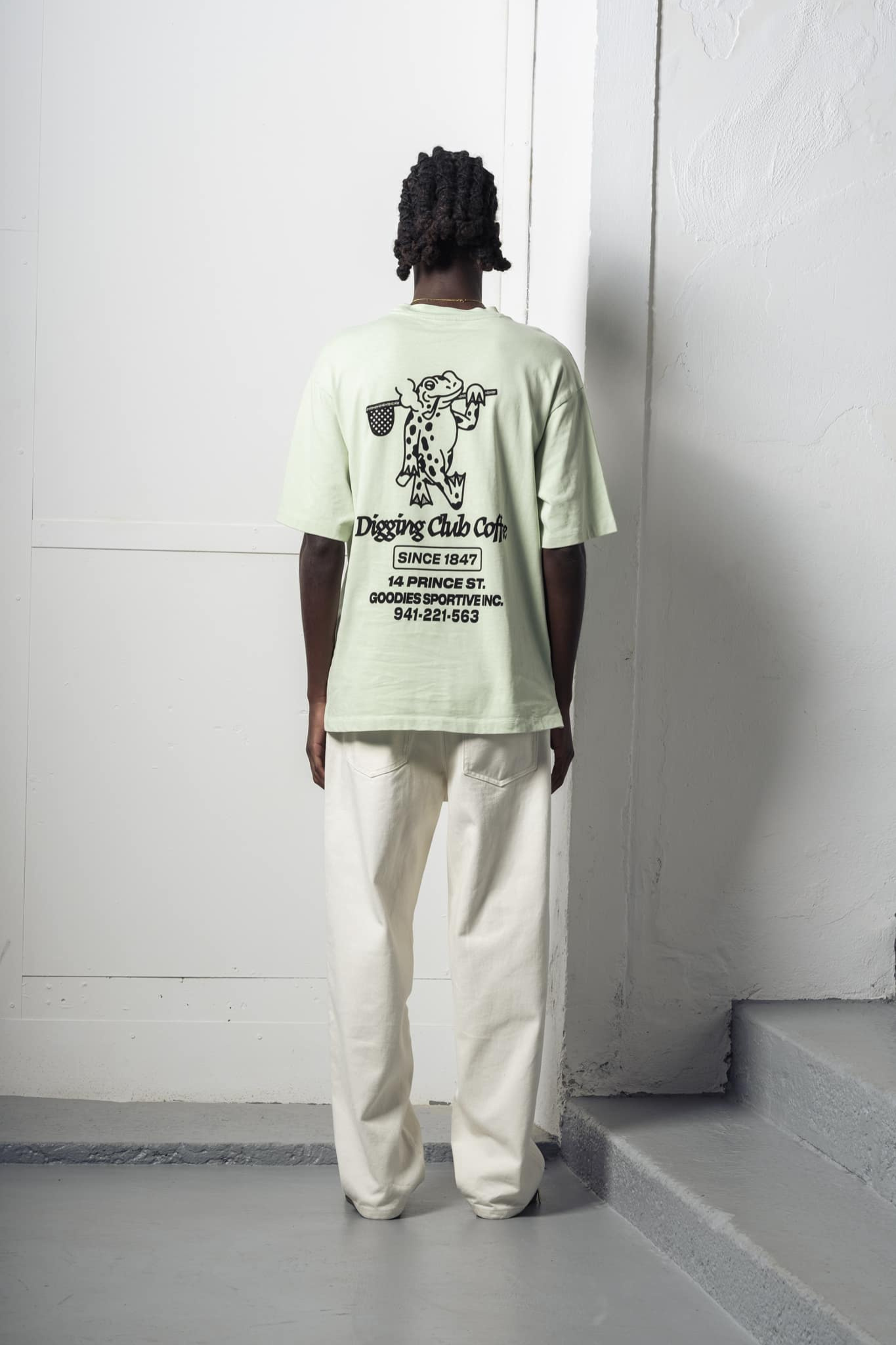 DIGGING CLUB T-SHIRT - MINT